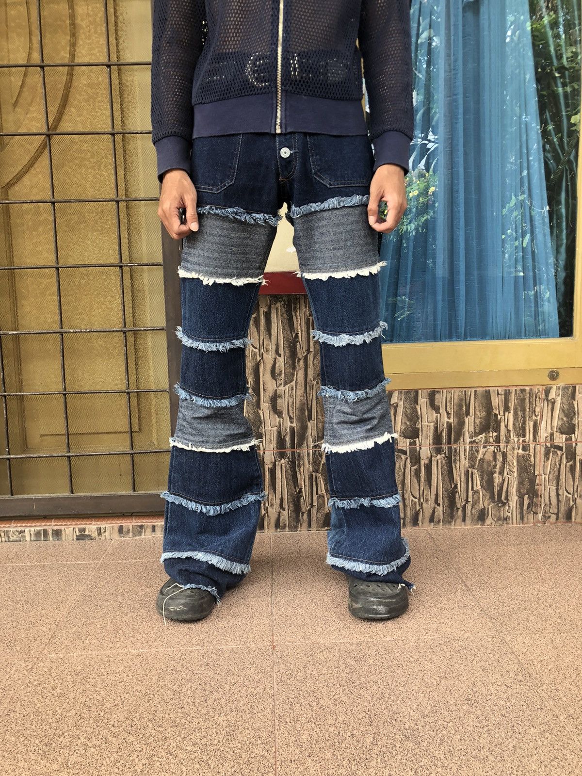 If Six Was Nine Hagi Flared Jeans Kappa Espirit Homme Like Hysteric Size US 32 / EU 48 - 4 Thumbnail