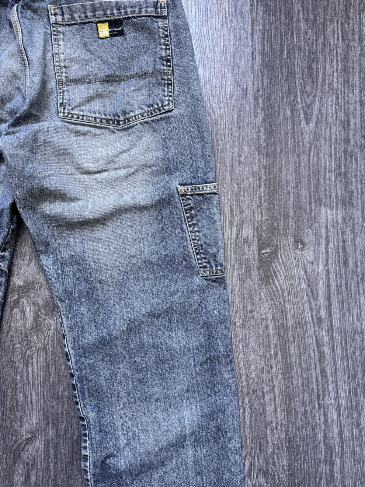 Big Star × Vintage Y2K Vintage Big Star Workwear Denim Rap Pants Size US 34 / EU 50 - 8 Thumbnail