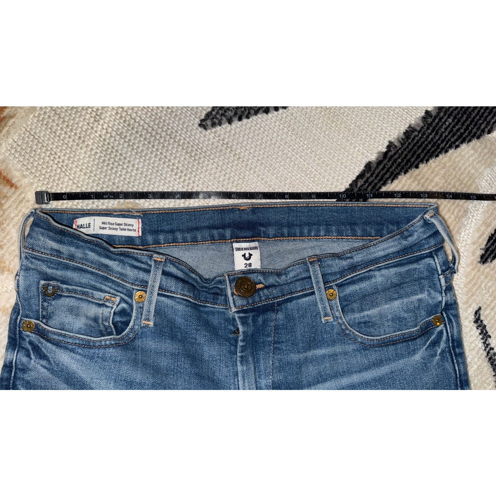 True Religion True religion Hallie Raw Hem Skinny jeans Size 28" / US 6 / IT 42 - 2 Thumbnail