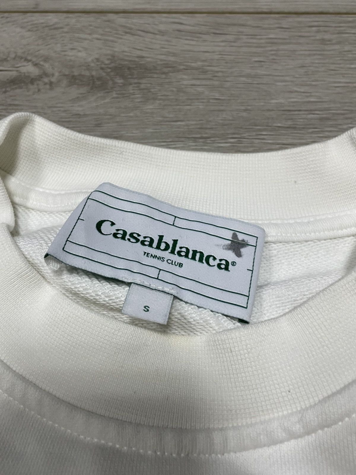 Casablanca Casablanca big logo triangle tennis sweatshirt Size US S / EU 44-46 / 1 - 5 Thumbnail