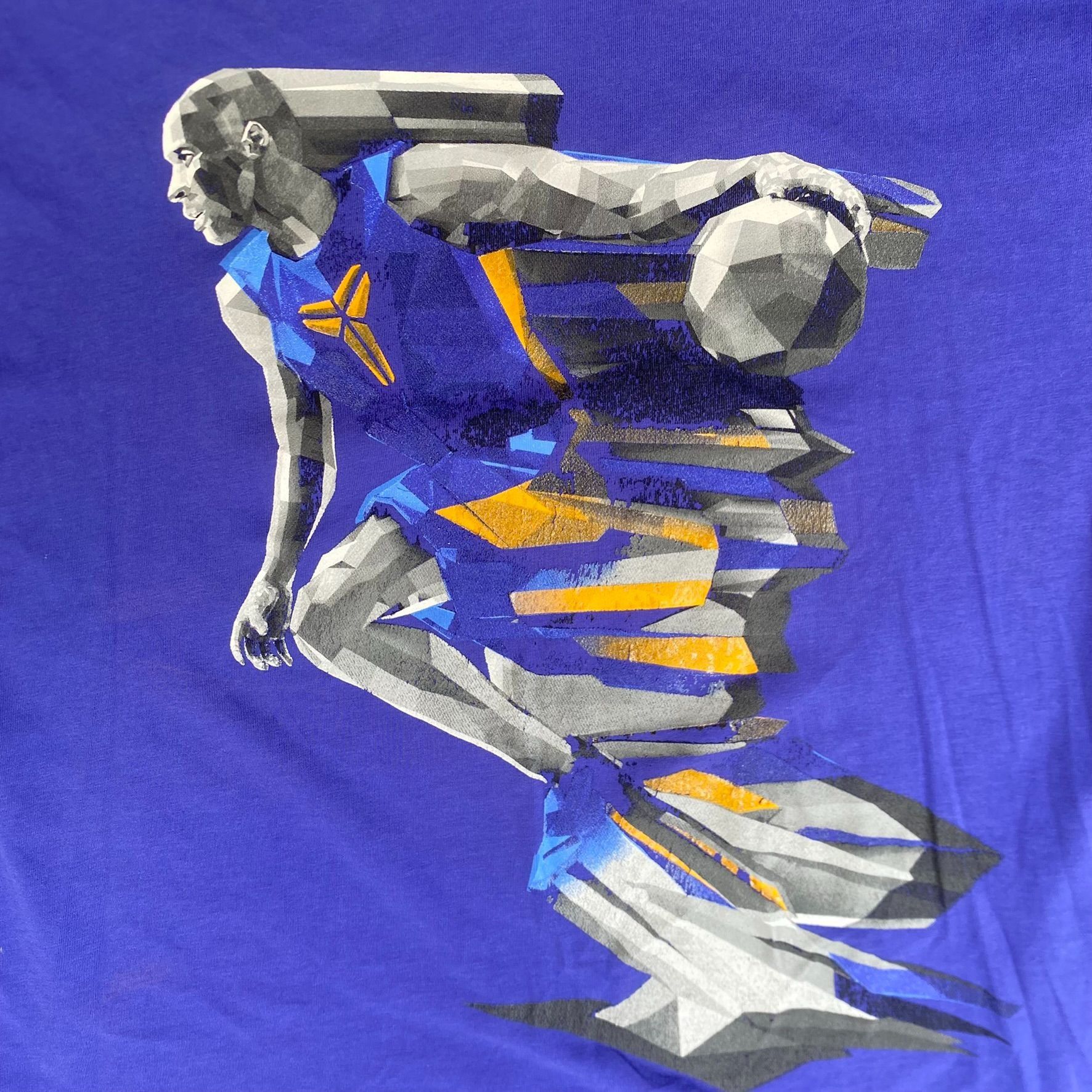Nike Vintage Y2K Kobe Bryant Shirt Nike Mamba Swoosh Purple Tee Size US L / EU 52-54 / 3 - 3 Thumbnail