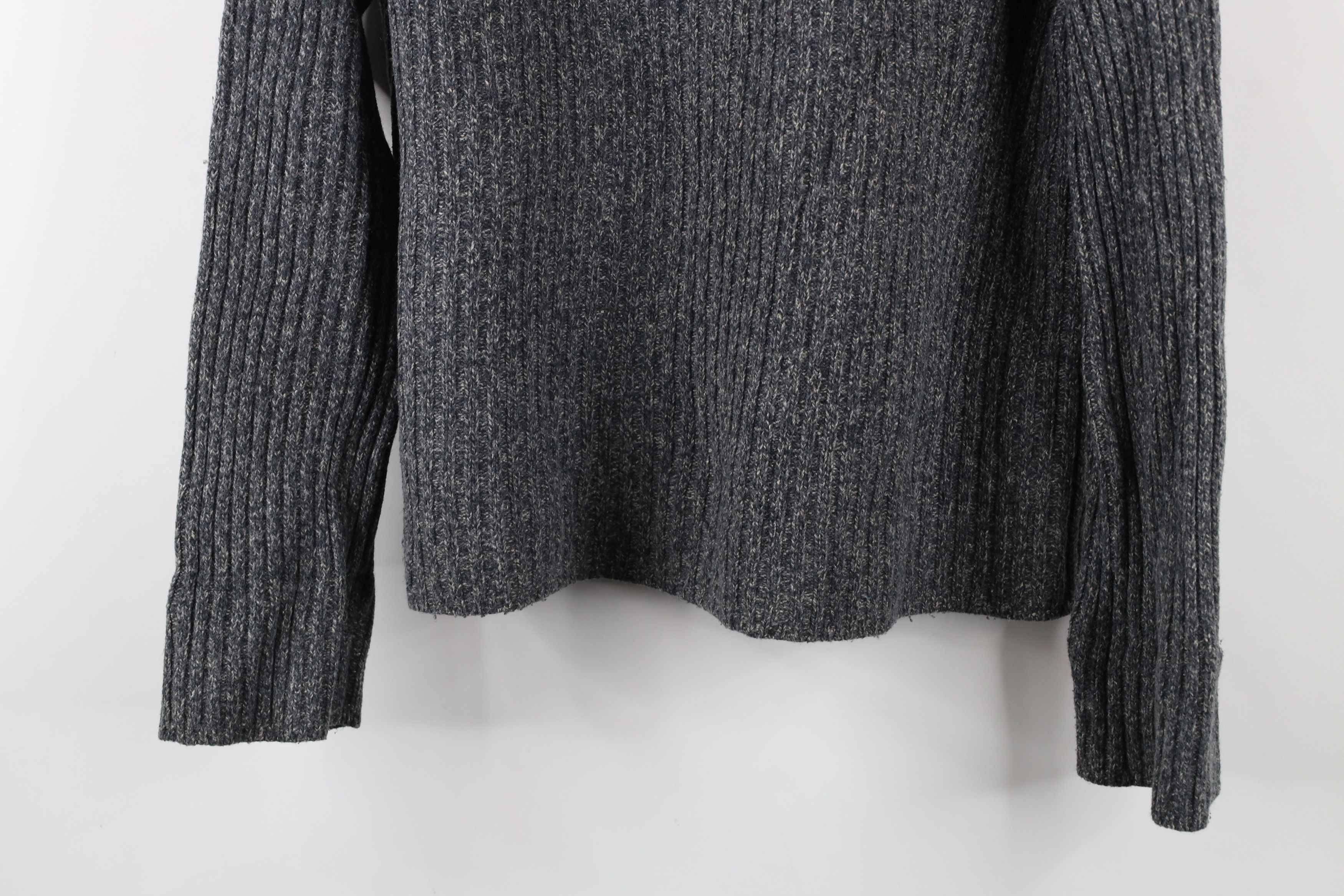 Abercrombie & Fitch × Vintage Vintage 90s Y2K Abercrombie & Fitch Blend Ribbed Sweater Size L / US 10 / IT 46 - 3 Thumbnail