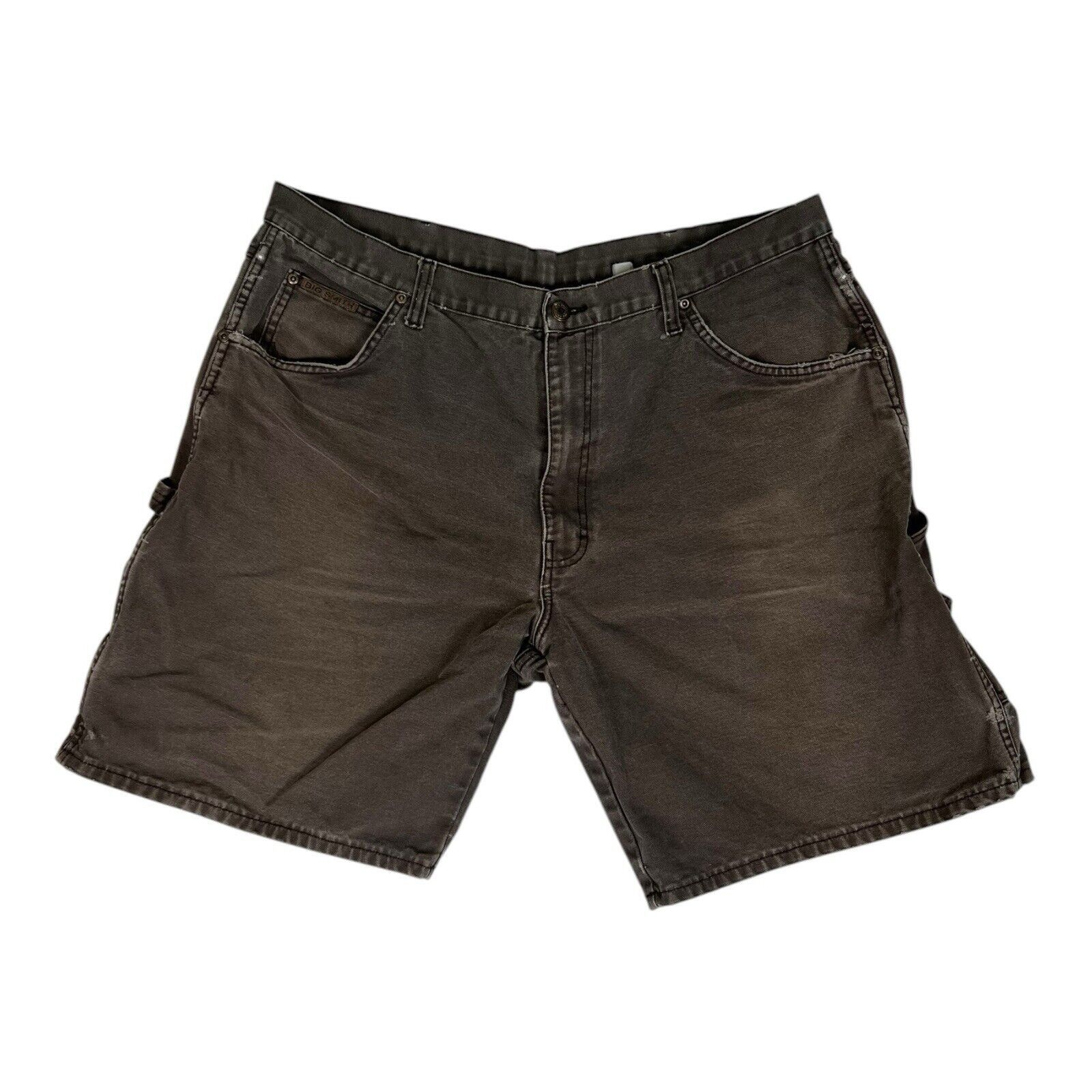 Vintage Vintage Big Smith Brown Carpenter Canvas Shorts Size 40 Dist Size US 40 / EU 56 - 1 Thumbnail