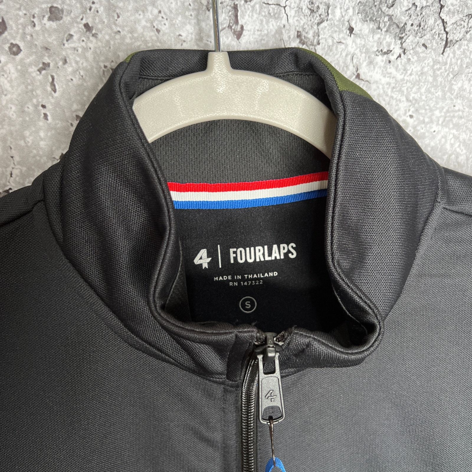Other Fourlaps Relay Track Jacket Black Green Size S NWT Size US S / EU 44-46 / 1 - 8 Thumbnail