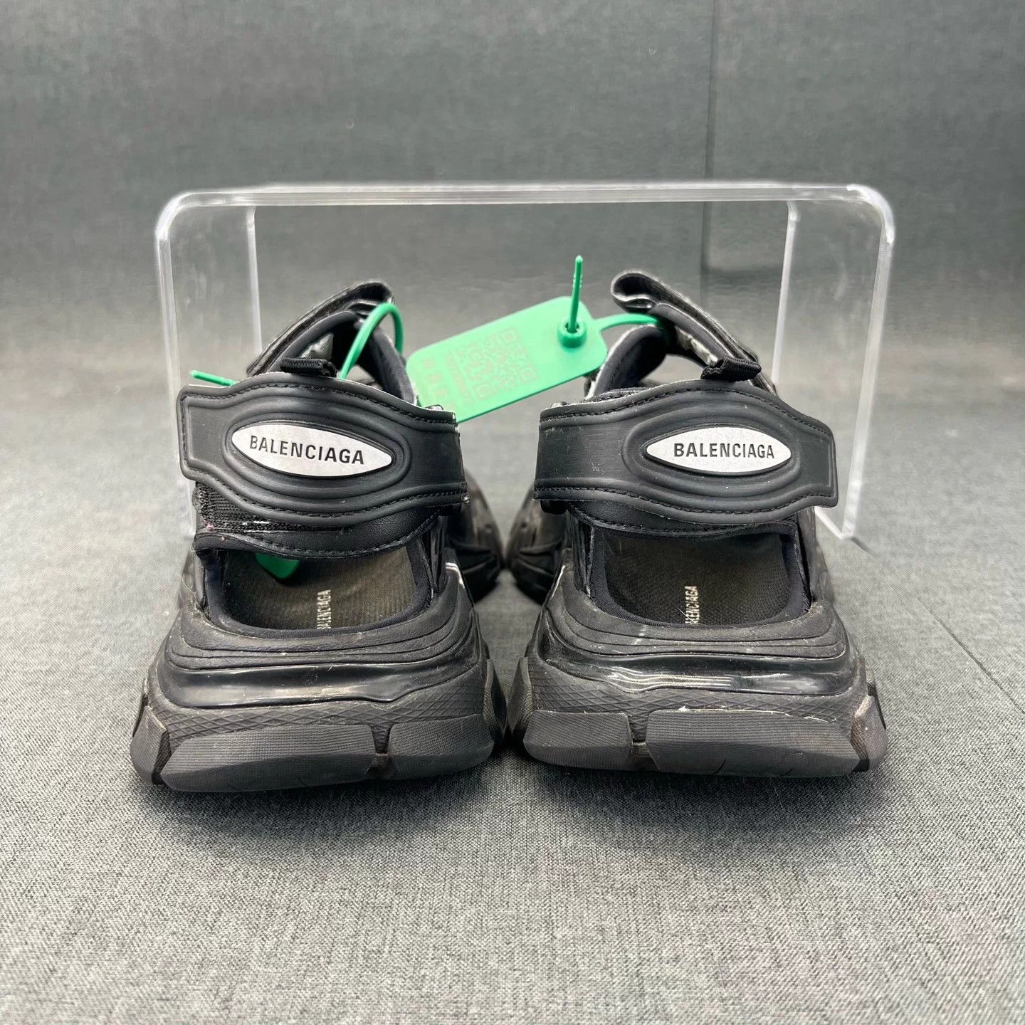 Balenciaga Balenciaga Track 2.0 Black Sandals 36 Size US 6 / IT 36 - 7 Thumbnail