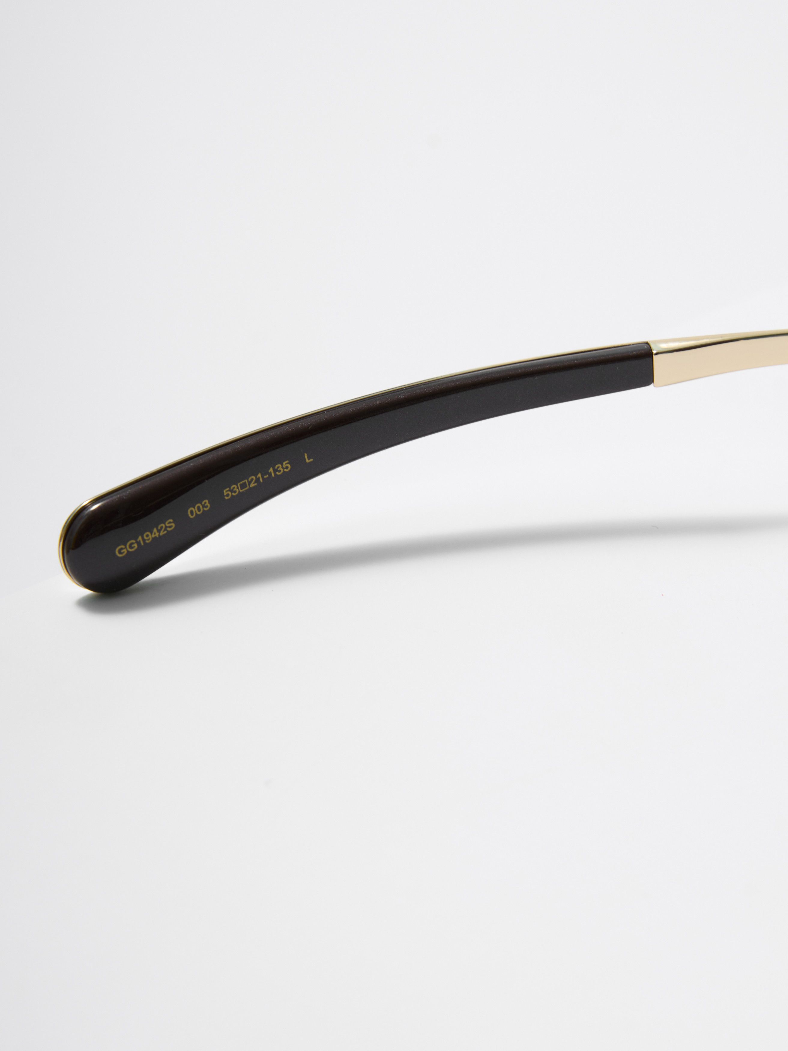 Gucci Gucci Metallic GG1942S 003 Sunglasses Size ONE SIZE - 8 Thumbnail