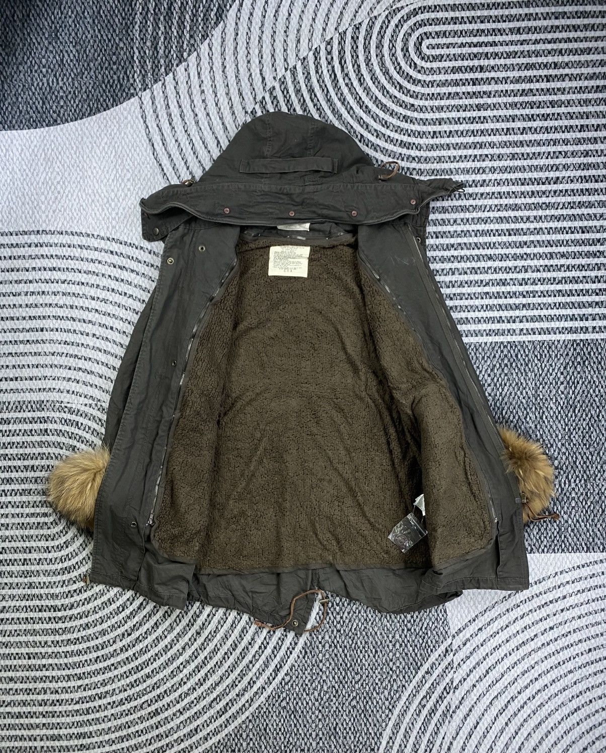 GOA Vintage G.O.A The Union Worker Fur Parkas Jacket Size US M / EU 48-50 / 2 - 7 Thumbnail