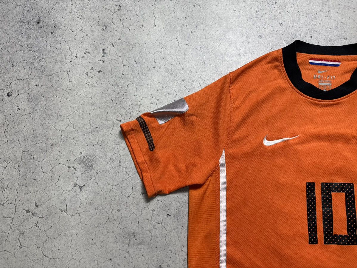 Nike Nike Netherlands Team Sneijder #10 Vintage Soccer Jersey Size US M / EU 48-50 / 2 - 6 Thumbnail