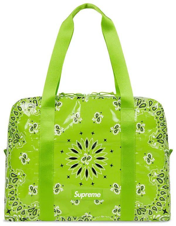 Supreme Supreme Bandana Tarp Small Duffle Bag Size ONE SIZE - 5 Thumbnail