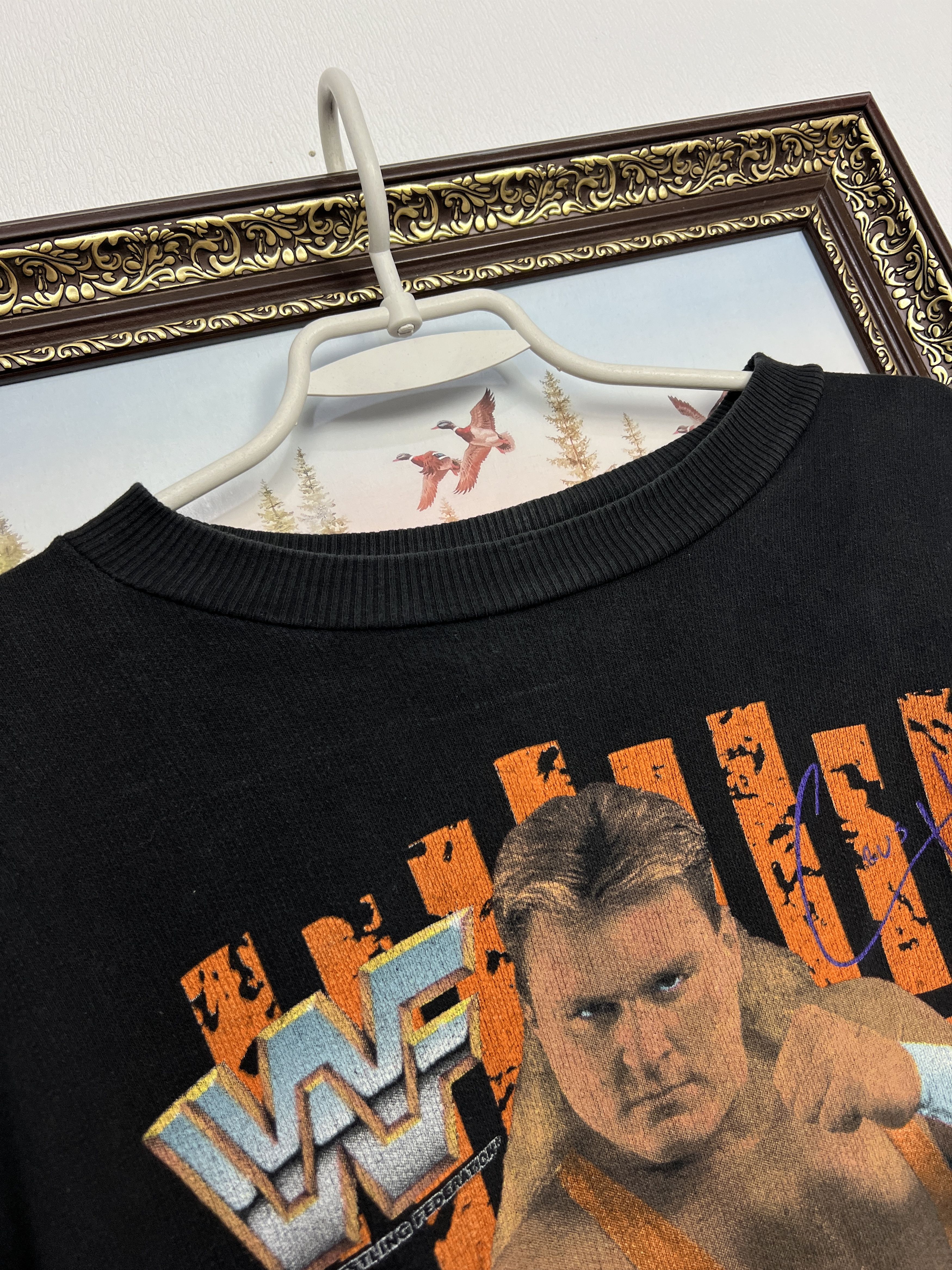 Vintage Crush WWF Wrestling Print Sweatshirt Brian Adams Crewneck Size US L / EU 52-54 / 3 - 10 Thumbnail