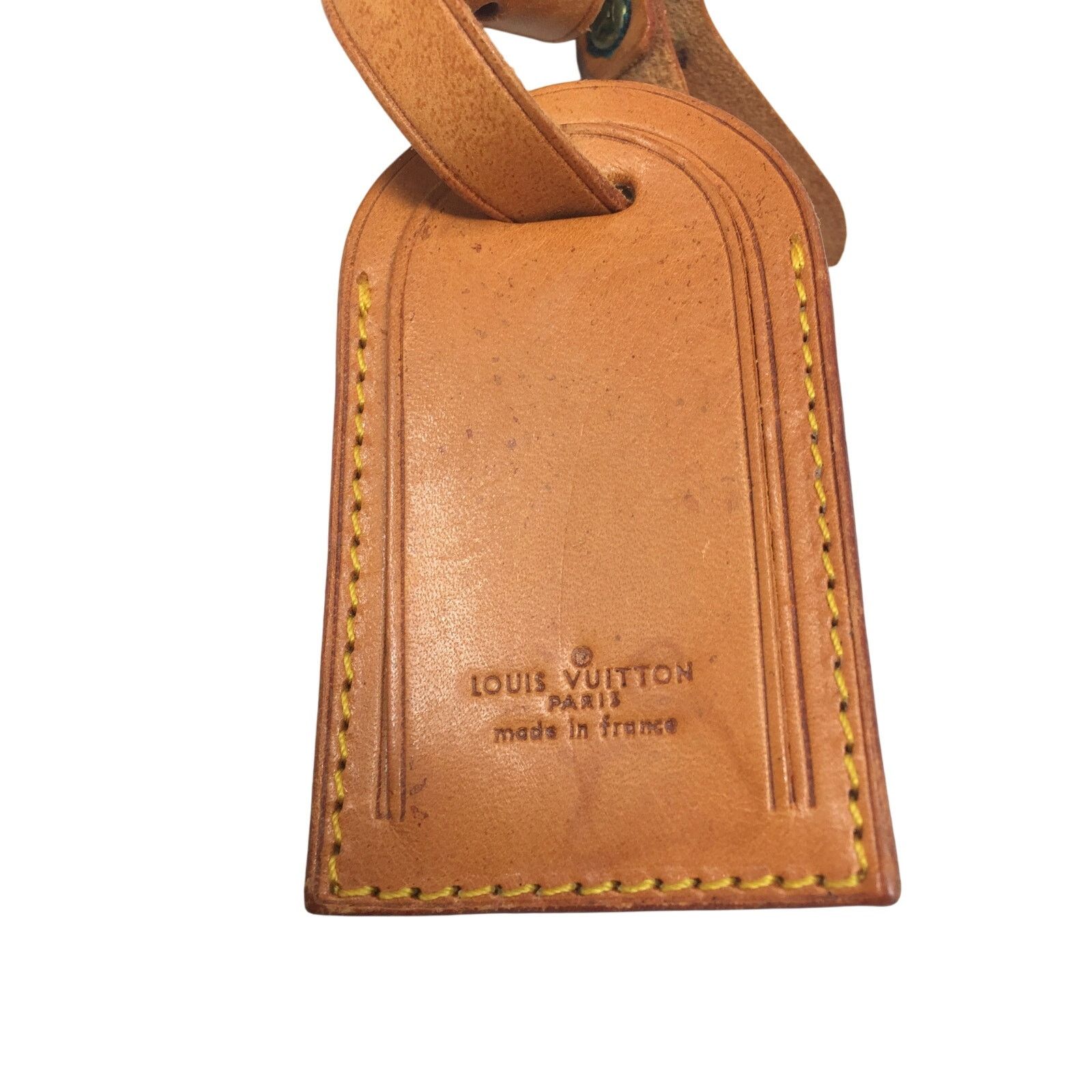 Louis Vuitton Louis Vuitton Leather Luggage Tag and Poignet Bracelet Set Size ONE SIZE - 3 Thumbnail