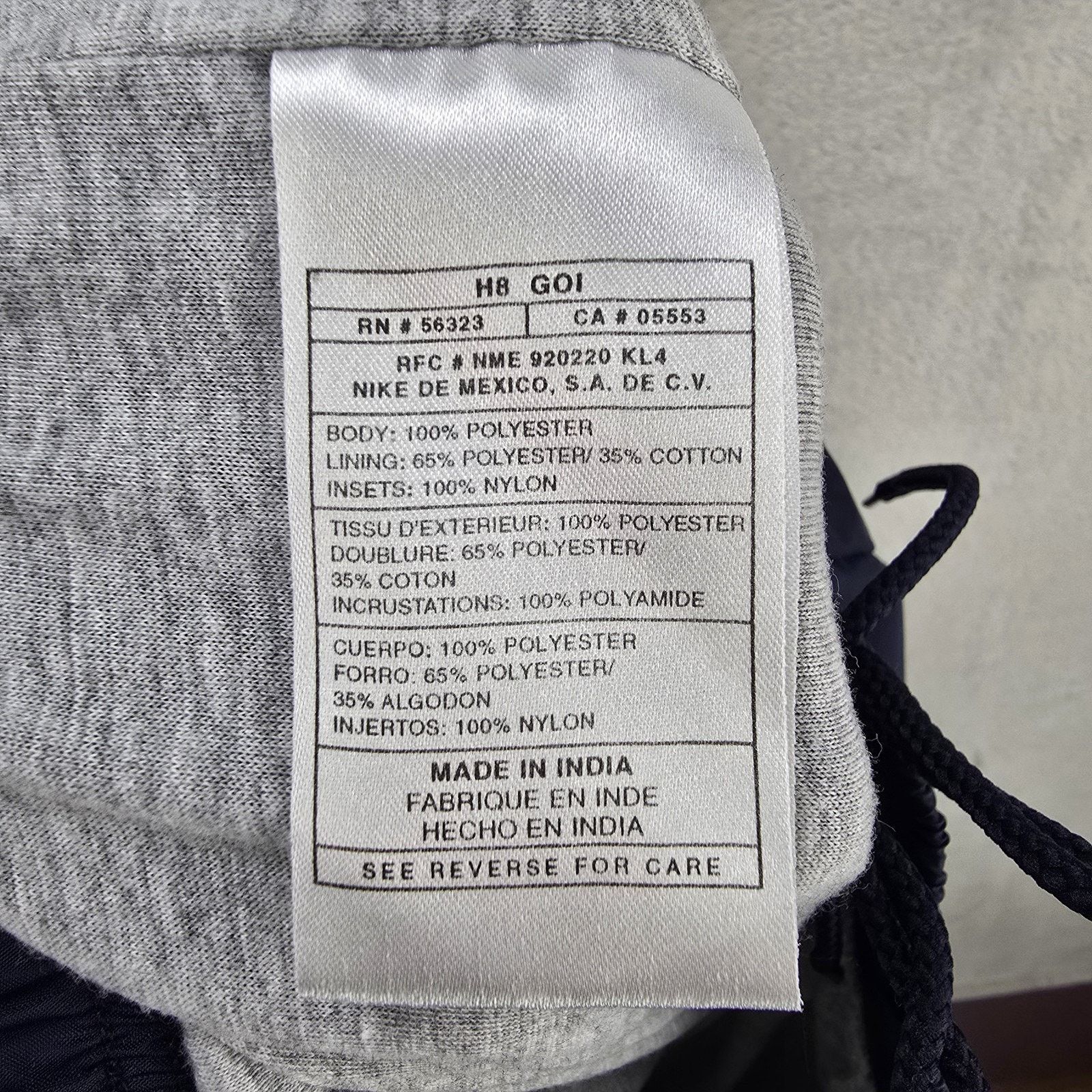 Nike Vintage Nike Windbreaker Track Pants Mens XL Blue Lined 90s Size US 34 / EU 50 - 8 Thumbnail