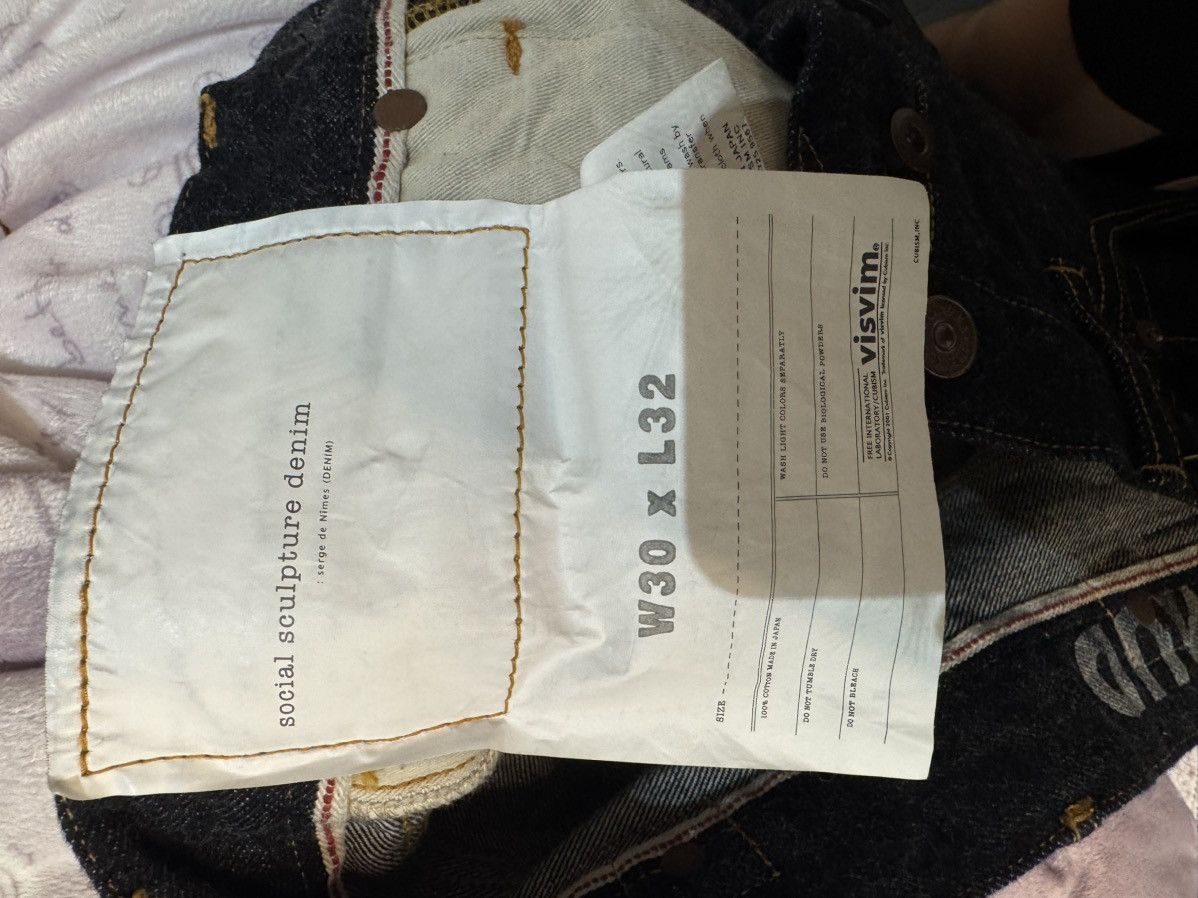 Visvim Visvim Social Sculpture Straight Leg Selvedge Jeans Size US 30 / EU 46 - 6 Thumbnail