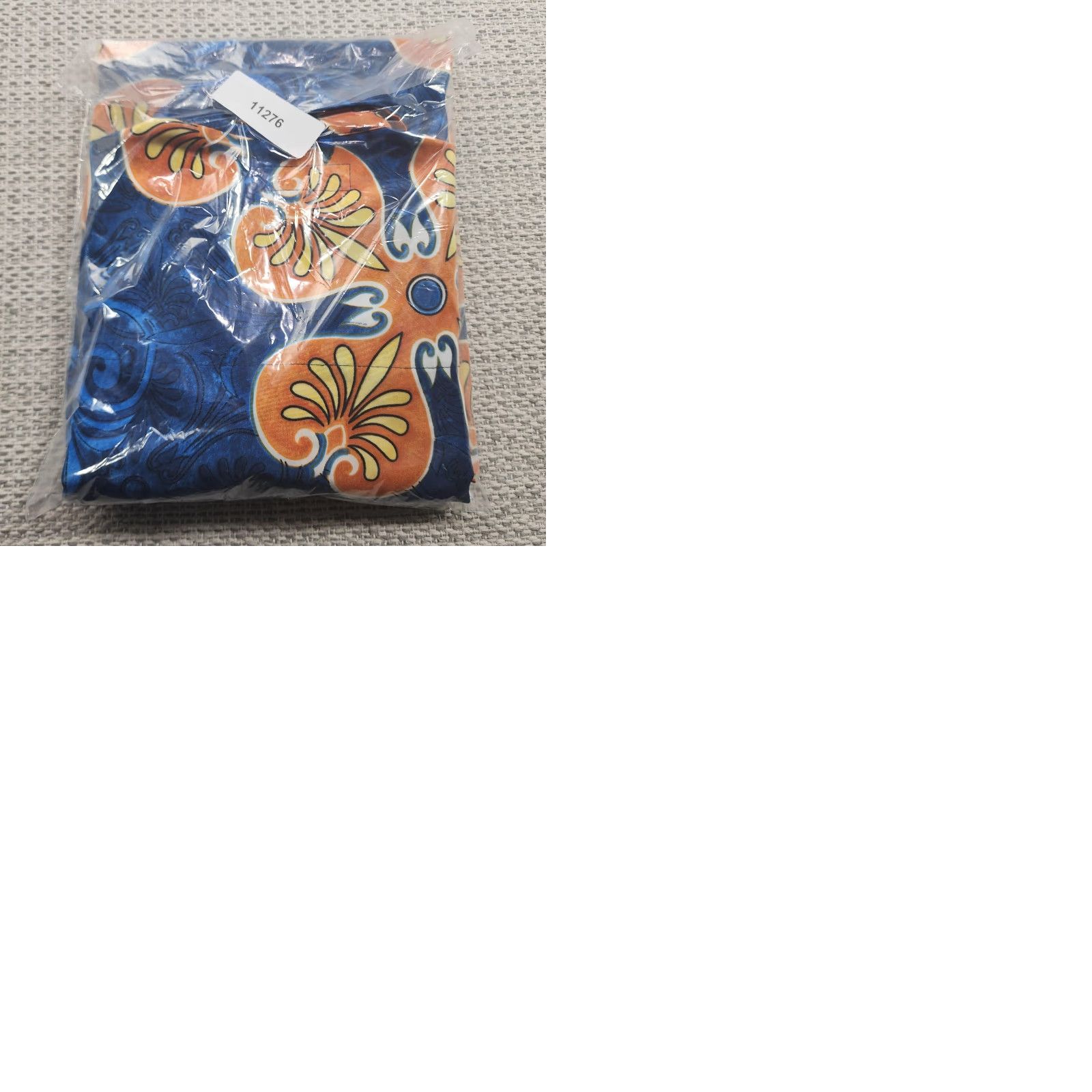 ALOHAS MCD Hawaiian Shirt Mens Extra Large Blue Orange Floral Tropical Button Up Size US XL / EU 56 / 4 - 9 Thumbnail