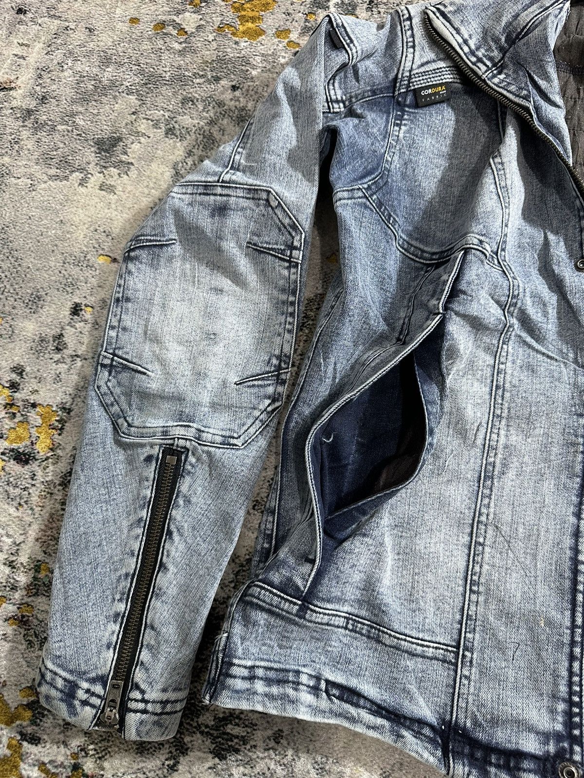 PPFM MULTI POCKET PPFM TORNADO MART STYLE JACKET WASHED DENIM Size US M / EU 48-50 / 2 - 9 Thumbnail