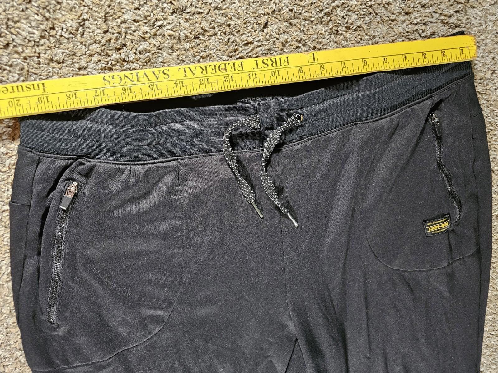Designer CAN AM BRP 2XL sweatpants black Size US 40 / EU 56 - 6 Thumbnail