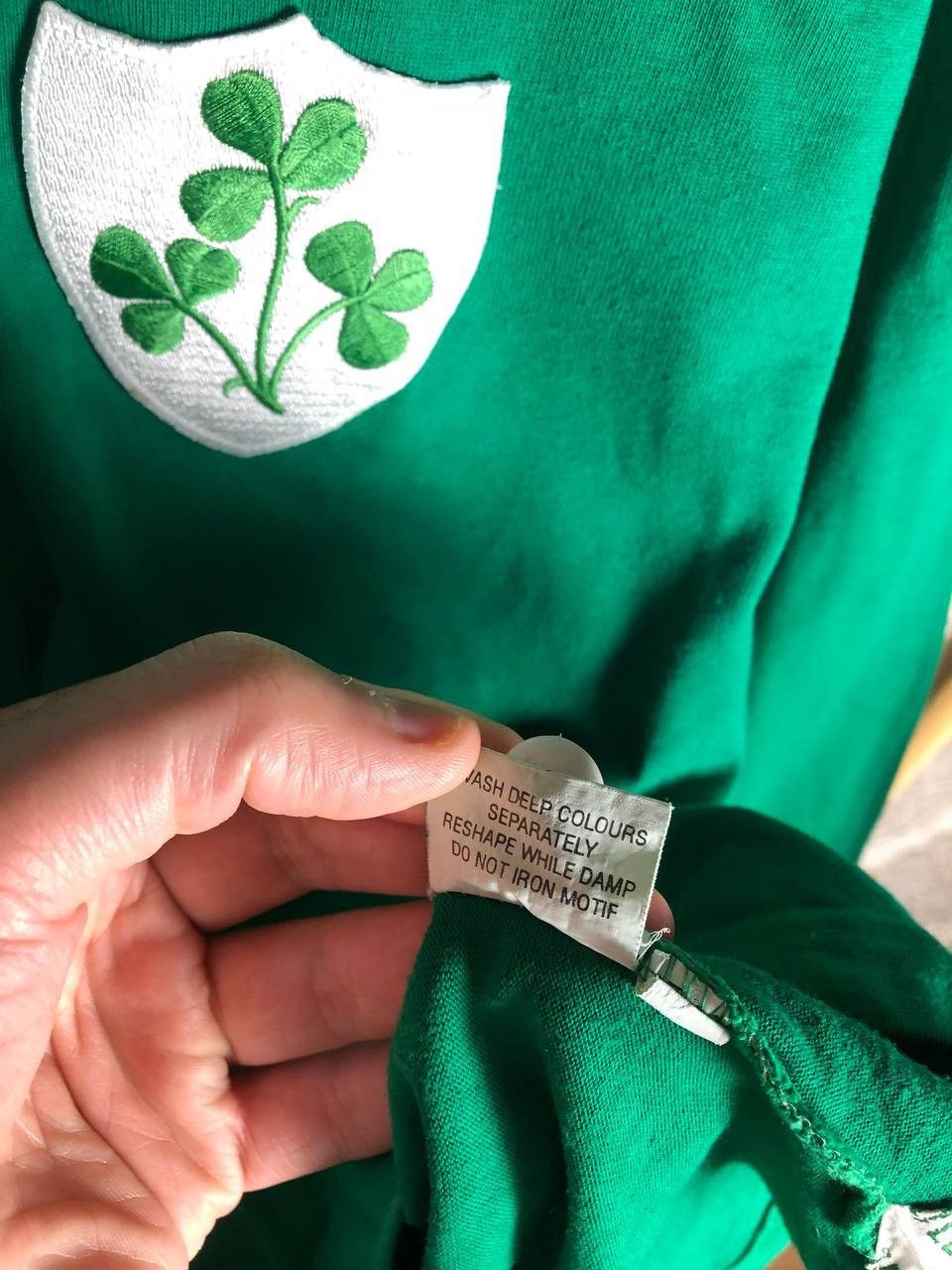 Canterbury of New Zealand × Vintage VERY RARE LANSDOWNE IRELAND RUGBY JERSEY RETRO BLOKECORE 90s Size US S / EU 44-46 / 1 - 6 Thumbnail