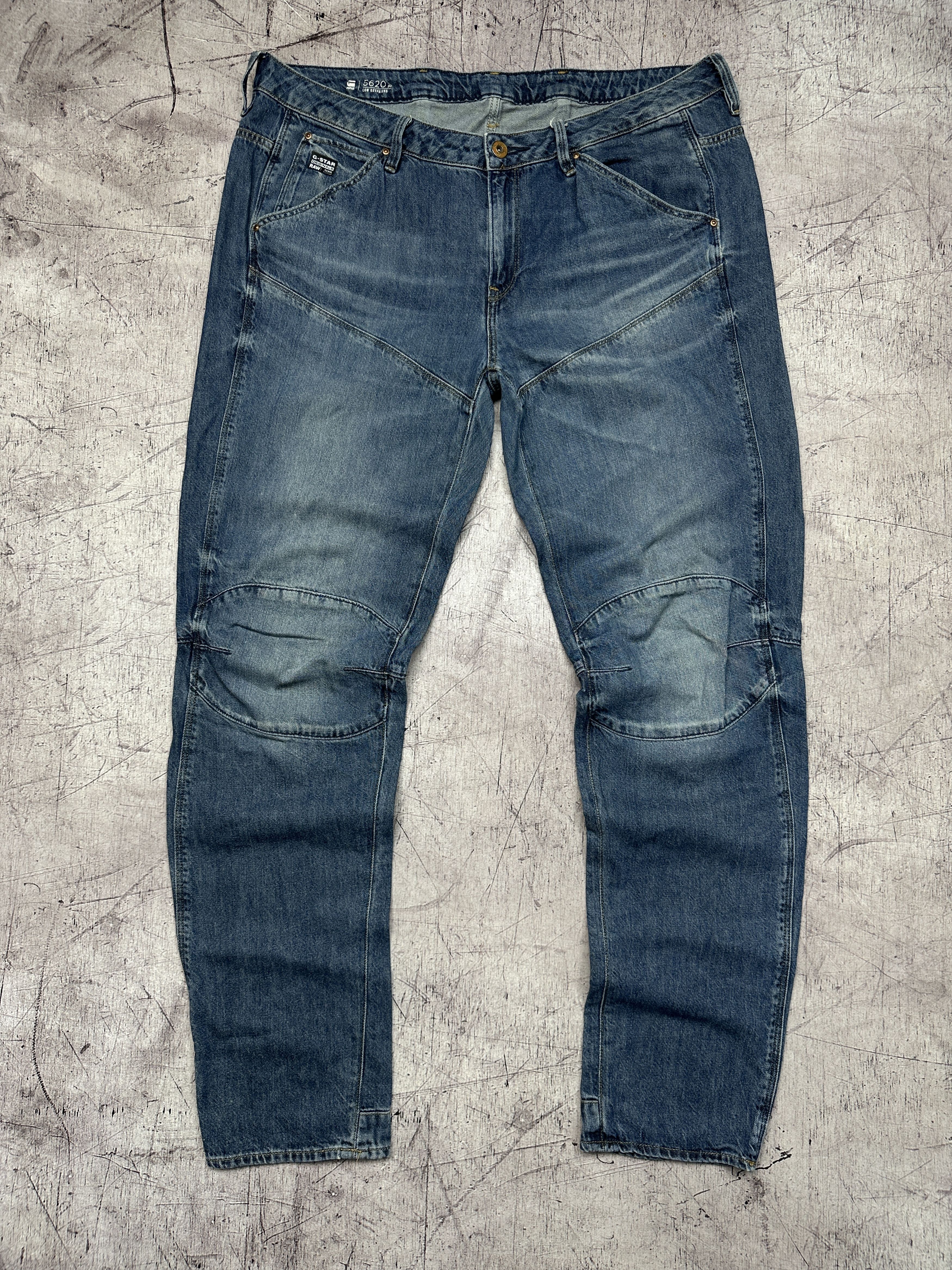 G-Star G Star Raw Womens 5620 3D Low Boyfriend Denim Pants Jeans Size 32" / US 10 / IT 46 - 1 Thumbnail