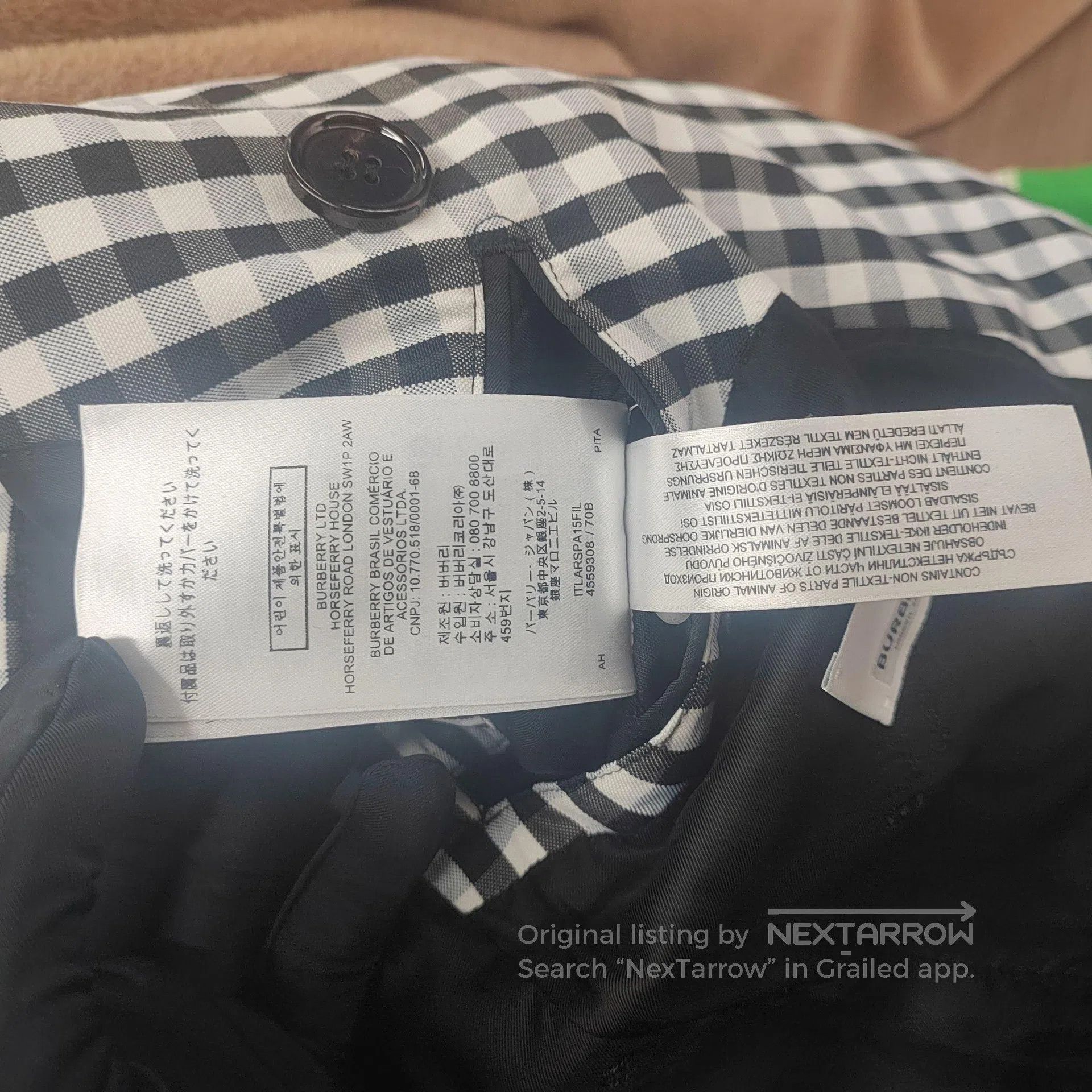 Burberry Burberry Windbreaker Size 46 with Color Block| Size US S / EU 44-46 / 1 - 8 Thumbnail