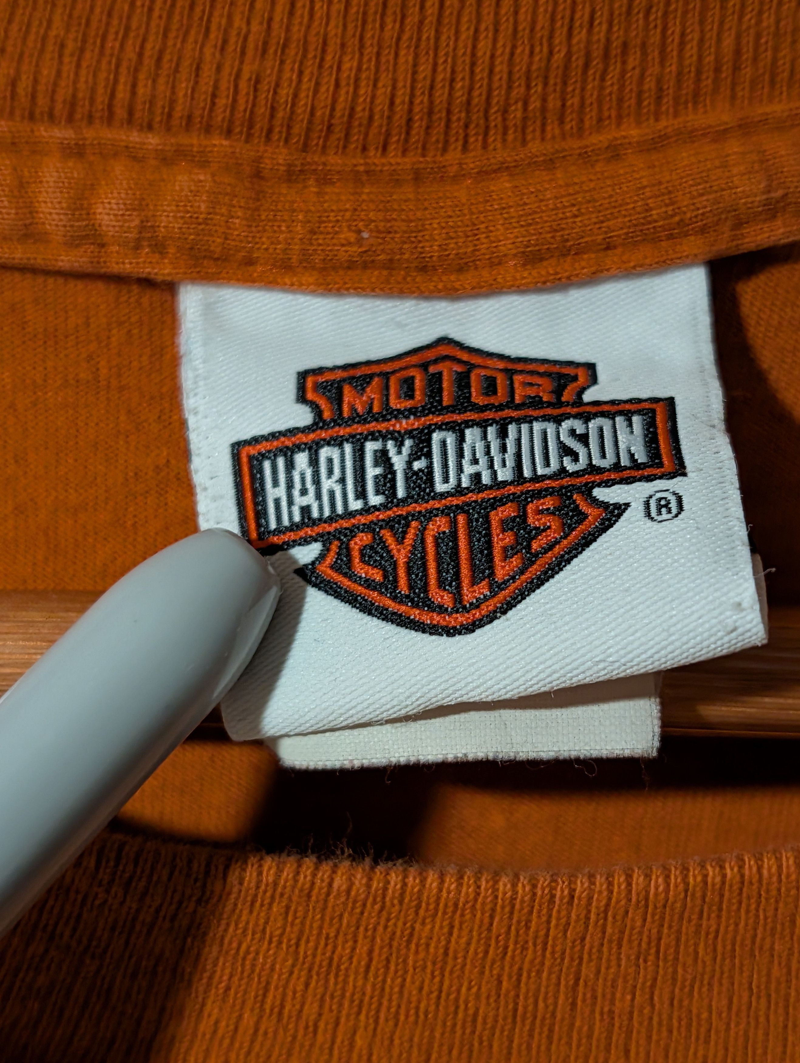 Harley Davidson Vintage 2015 Harley Davidson Motorcycle Pennsylvania T-Shirt Size US XL / EU 56 / 4 - 4 Thumbnail