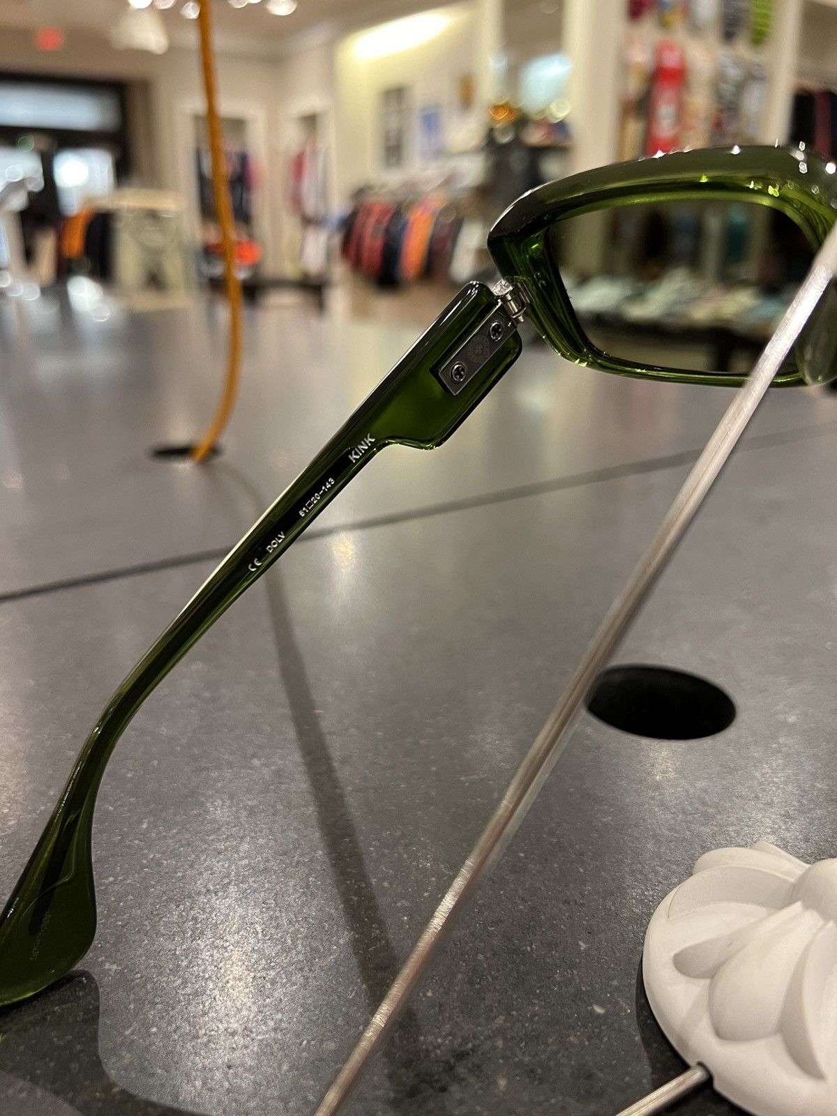 Chrome Hearts Chrome Hearts ‘Kink’ Sunglasses Size ONE SIZE - 9 Thumbnail