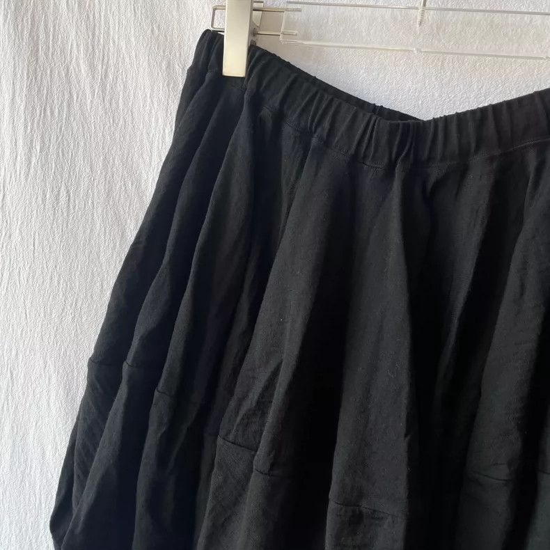 Comme des Garcons Comme Des Garcons size S Black pumpkin pants Size 23" - 2 Thumbnail