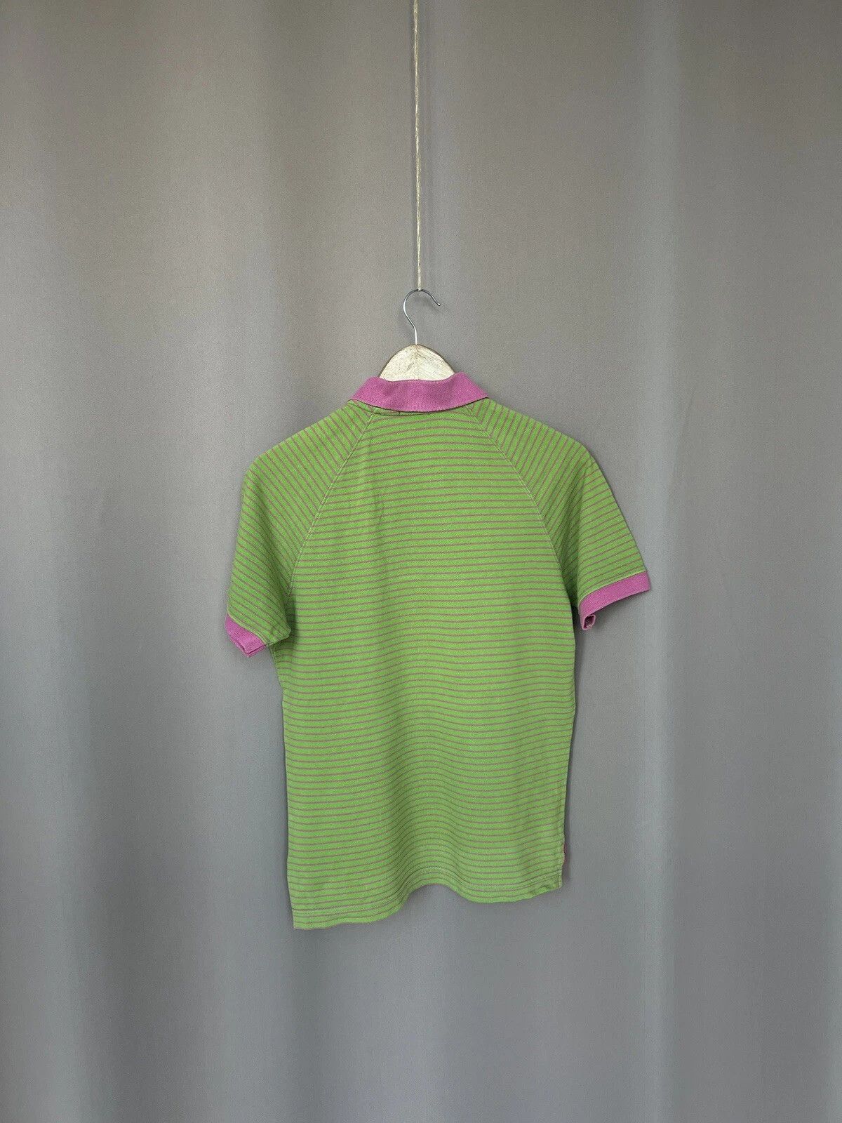 Burberry Thomas Burberry Striped Polo Shirt Mens Size M Short Sleeve Size US M / EU 48-50 / 2 - 7 Thumbnail