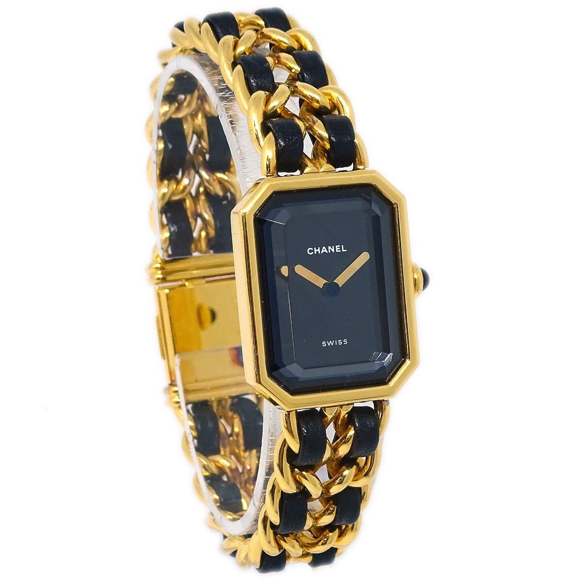 Chanel Chanel Premiere Rock Quartz Plated Metal and Leather Size ONE SIZE - 1 Thumbnail