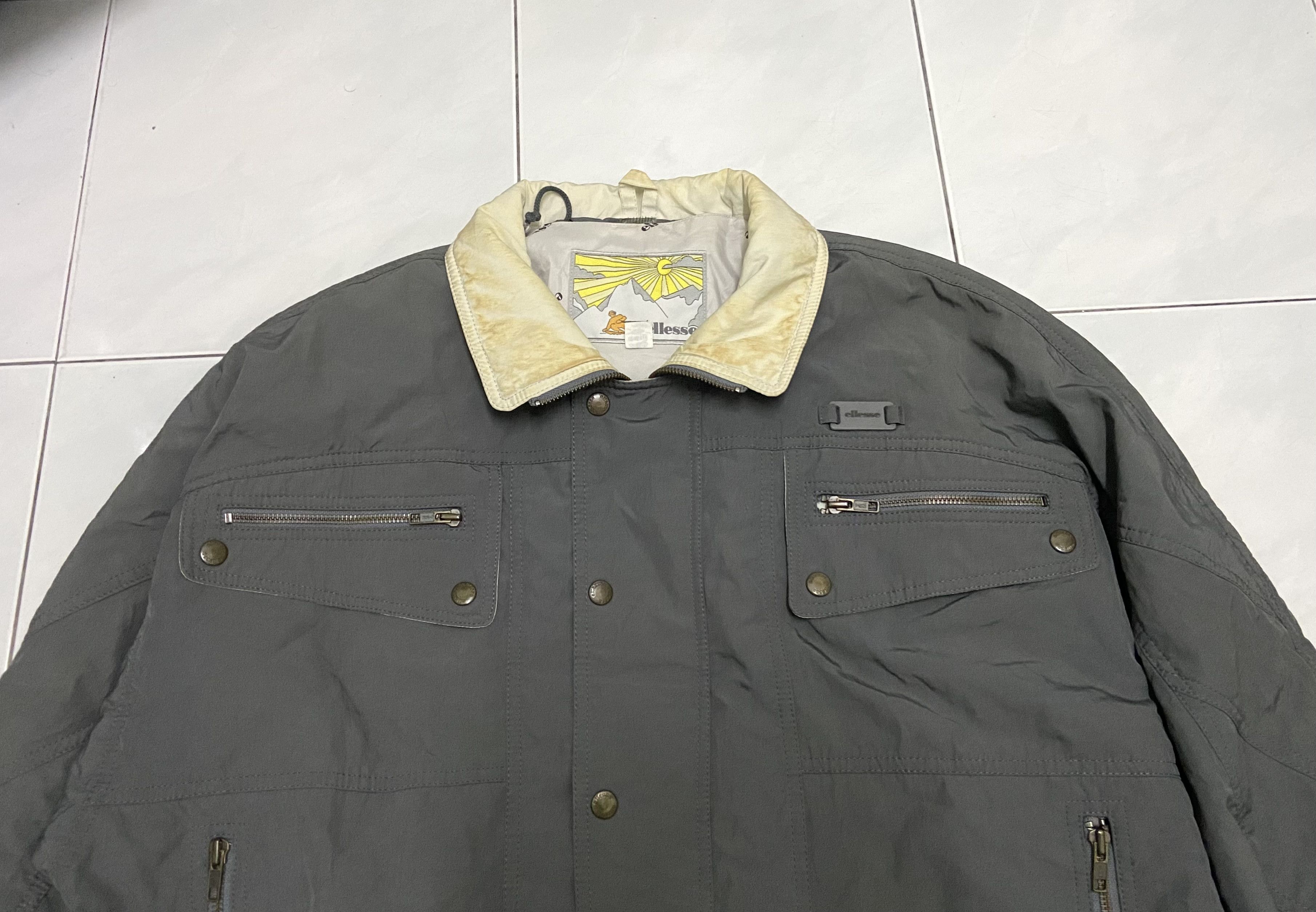 Ellesse VINTAGE ELLESCE MILITARY OVERSIZED JACKET Size US L / EU 52-54 / 3 - 5 Thumbnail
