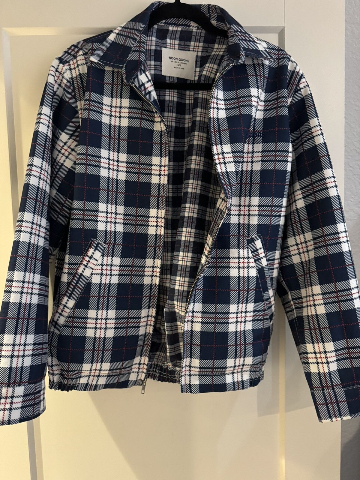 NOON GOONS Puffer check shirt jacket（High | Luxury Online