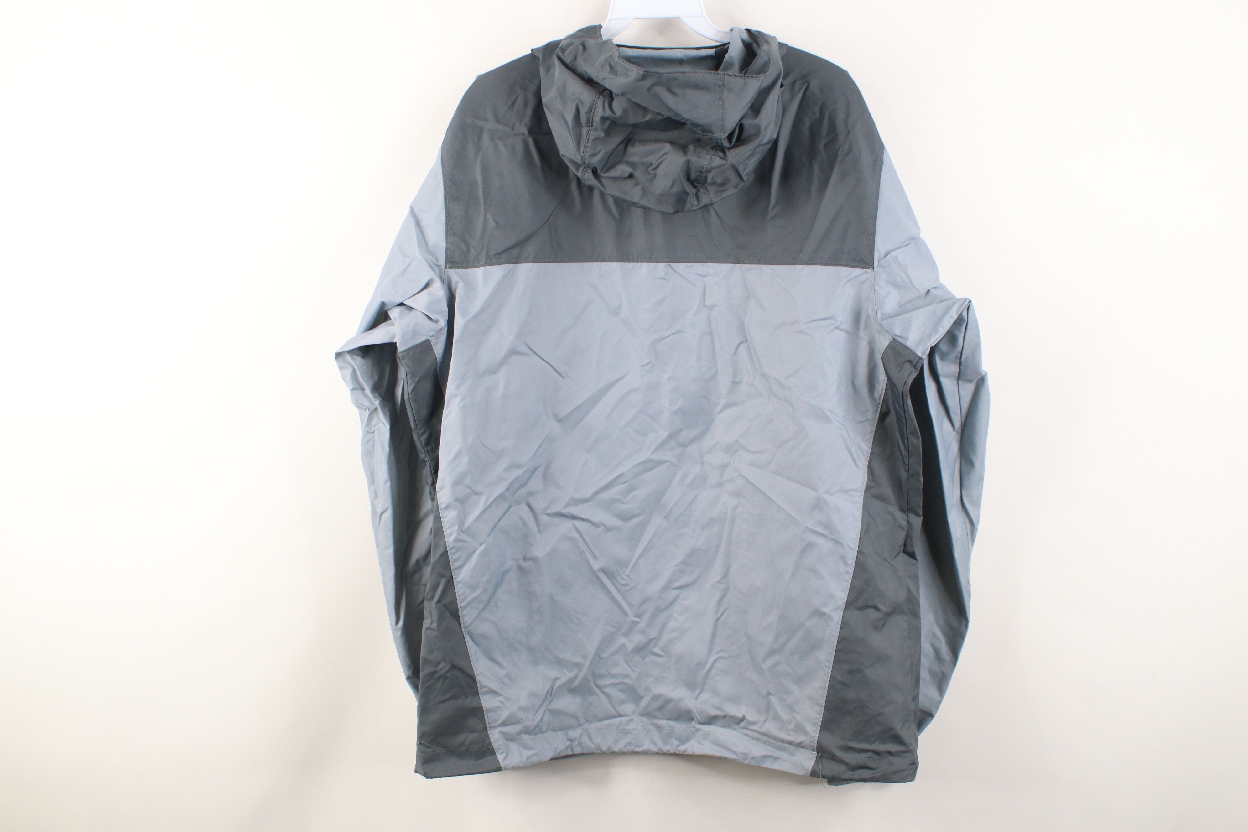 Columbia Y2K Columbia Color Block Hooded Windbreaker Rain Jacket Gray Size US M / EU 48-50 / 2 - 14 Thumbnail