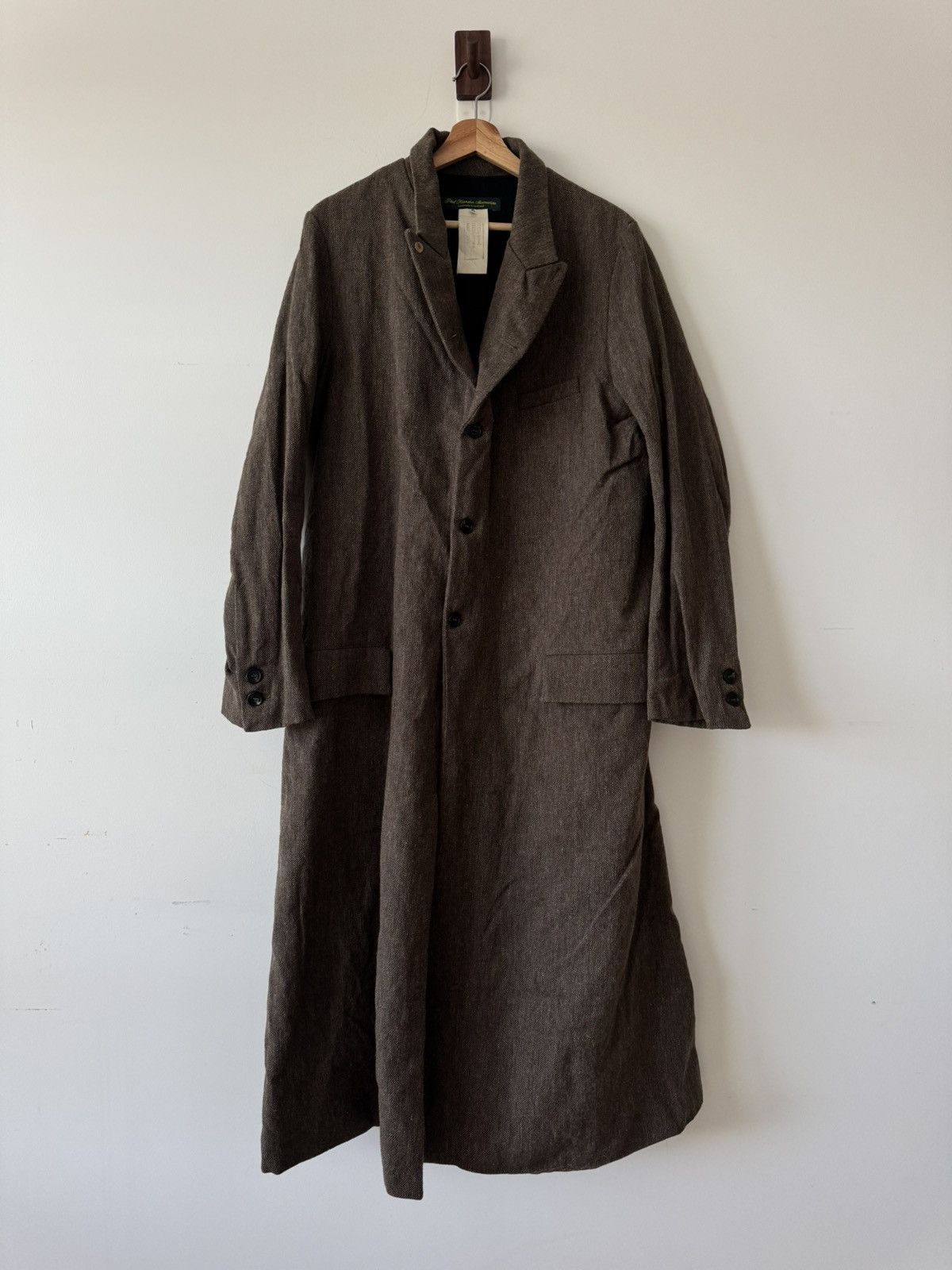 Paul Harnden Shoemakers Paul Harnden Long Mac Coat Grey | Grailed