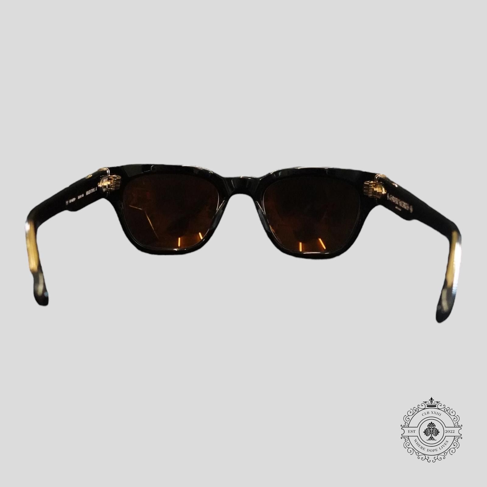 Chrome Hearts Chrome Hearts Midixathrill II Sunglasses in Black/Gold Size ONE SIZE - 3 Thumbnail