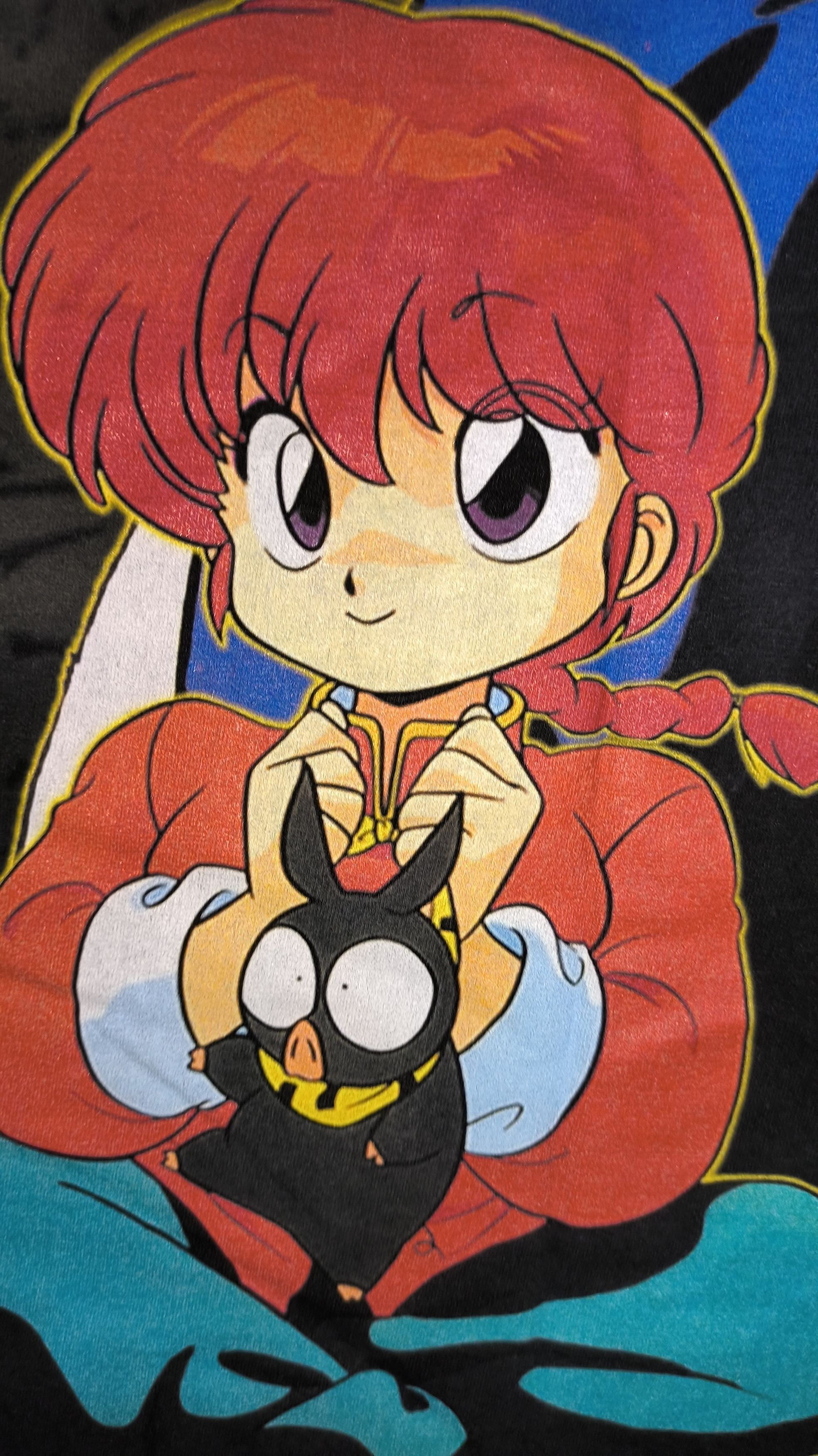 Anime RARE Bootleg Ranma 1/2 Overprint Size US XL / EU 56 / 4 - 11 Thumbnail
