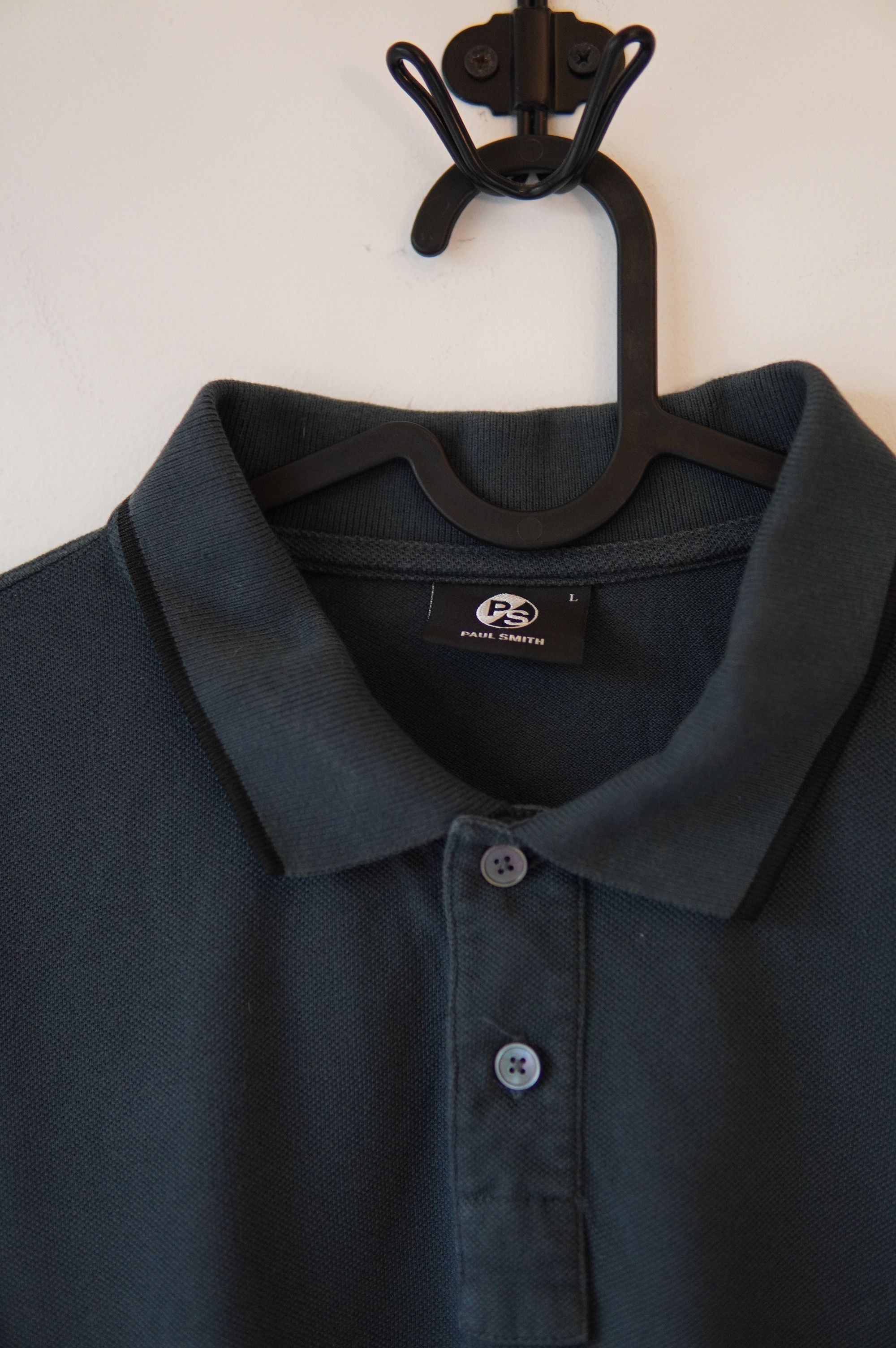 Paul Smith Paul Smith Zebra Logo Longsleeve Polo Top Size US L / EU 52-54 / 3 - 4 Thumbnail