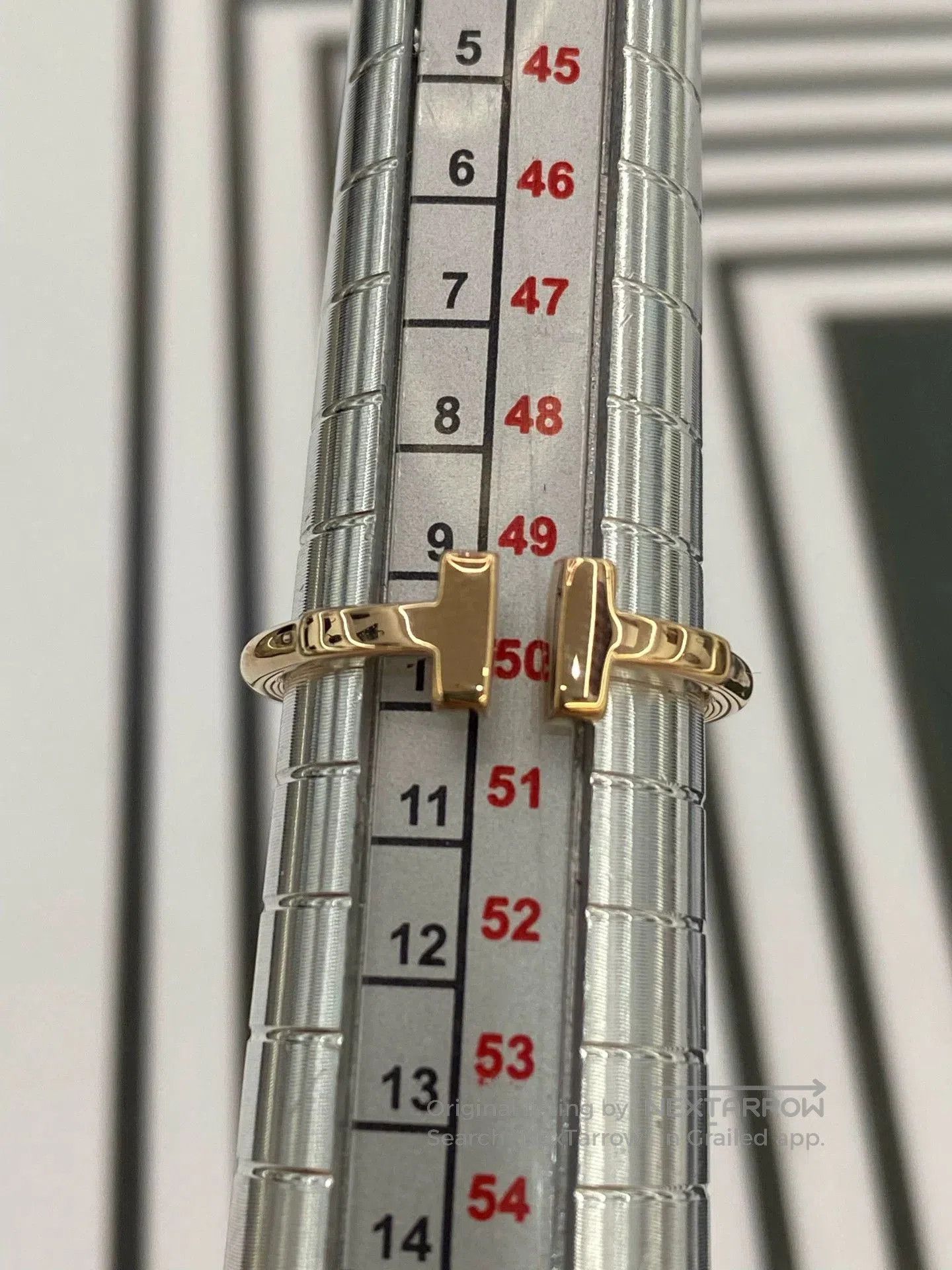 Tiffany & Co. Tiffany Double T Ring. Size ONE SIZE - 6 Thumbnail