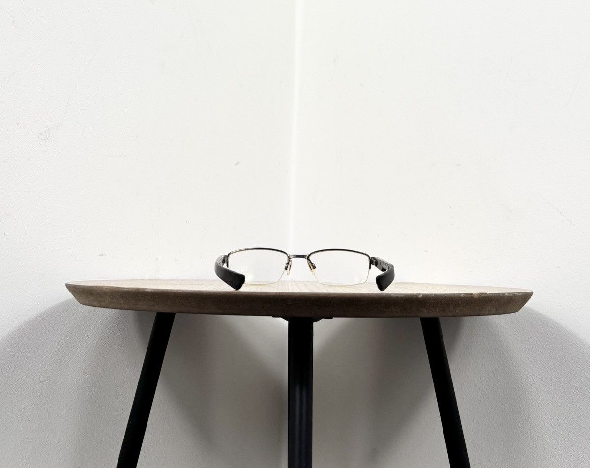 Oakley Oakley Eyeglasses Frames Glasses Black Half Rim Double Tap Size ONE SIZE - 11 Thumbnail