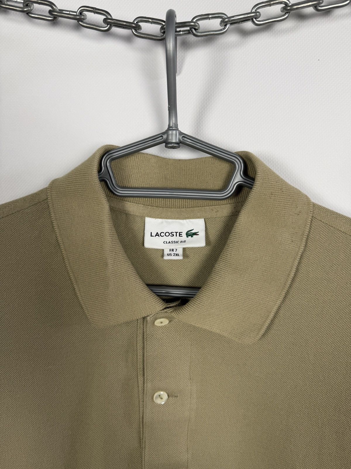 Lacoste Men’s Lacoste Short Sleeve Polo Shirt Crocodile Logo Size 7 Size US XXL / EU 58 / 5 - 7 Thumbnail