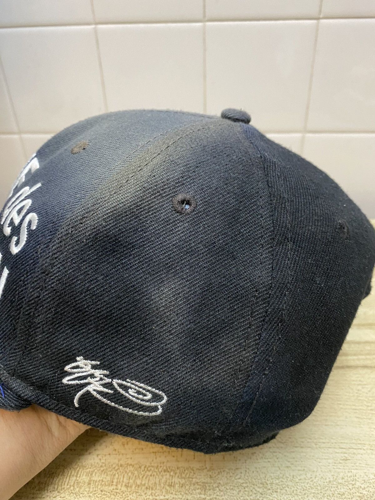 Comme Des Fuck Down Distressed faded comme des fuckdown cap Size ONE SIZE - 7 Thumbnail