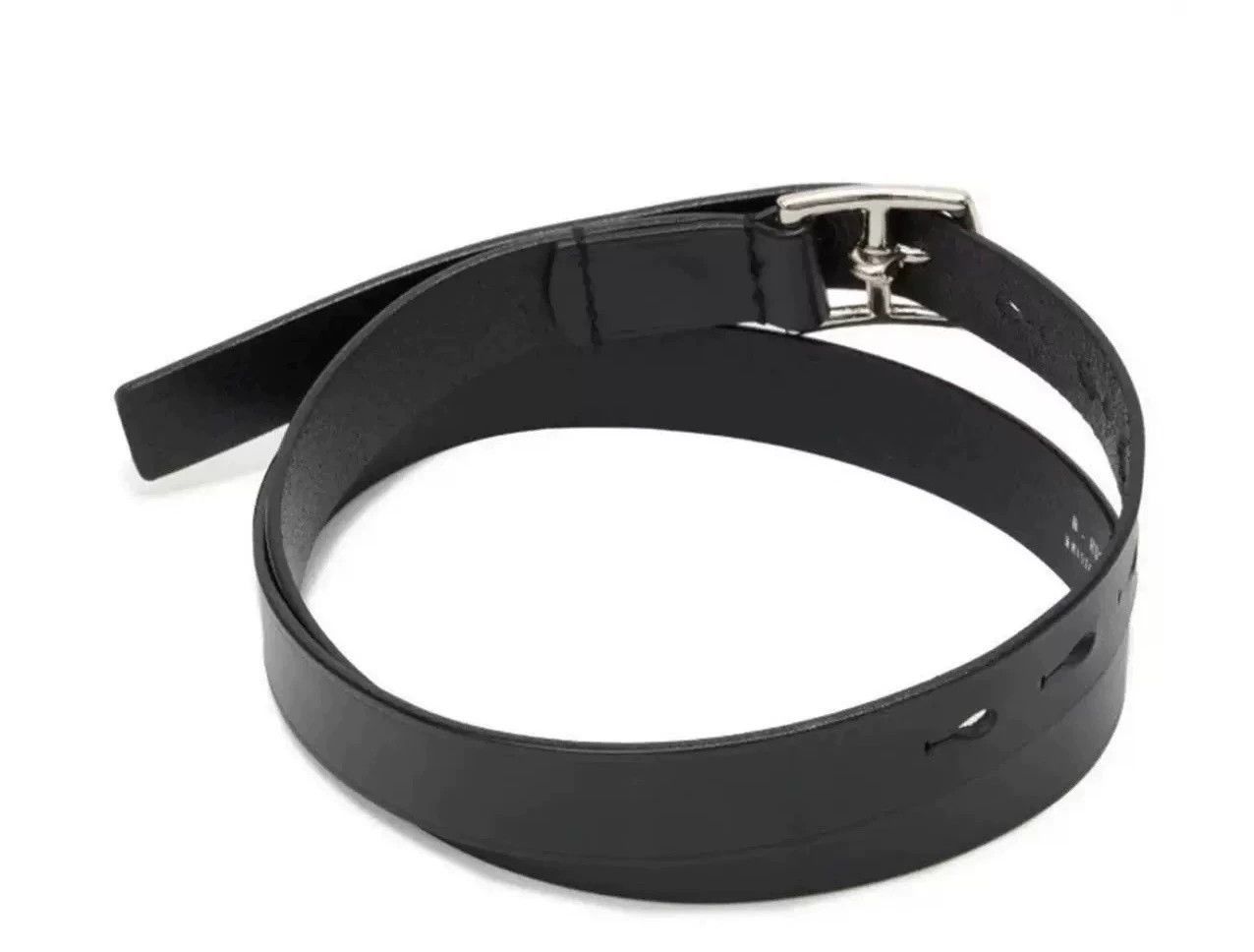 N.Hoolywood N.HOOLYWOOD Military Cowhide Minimalist Belt 10H Size ONE SIZE - 4 Thumbnail