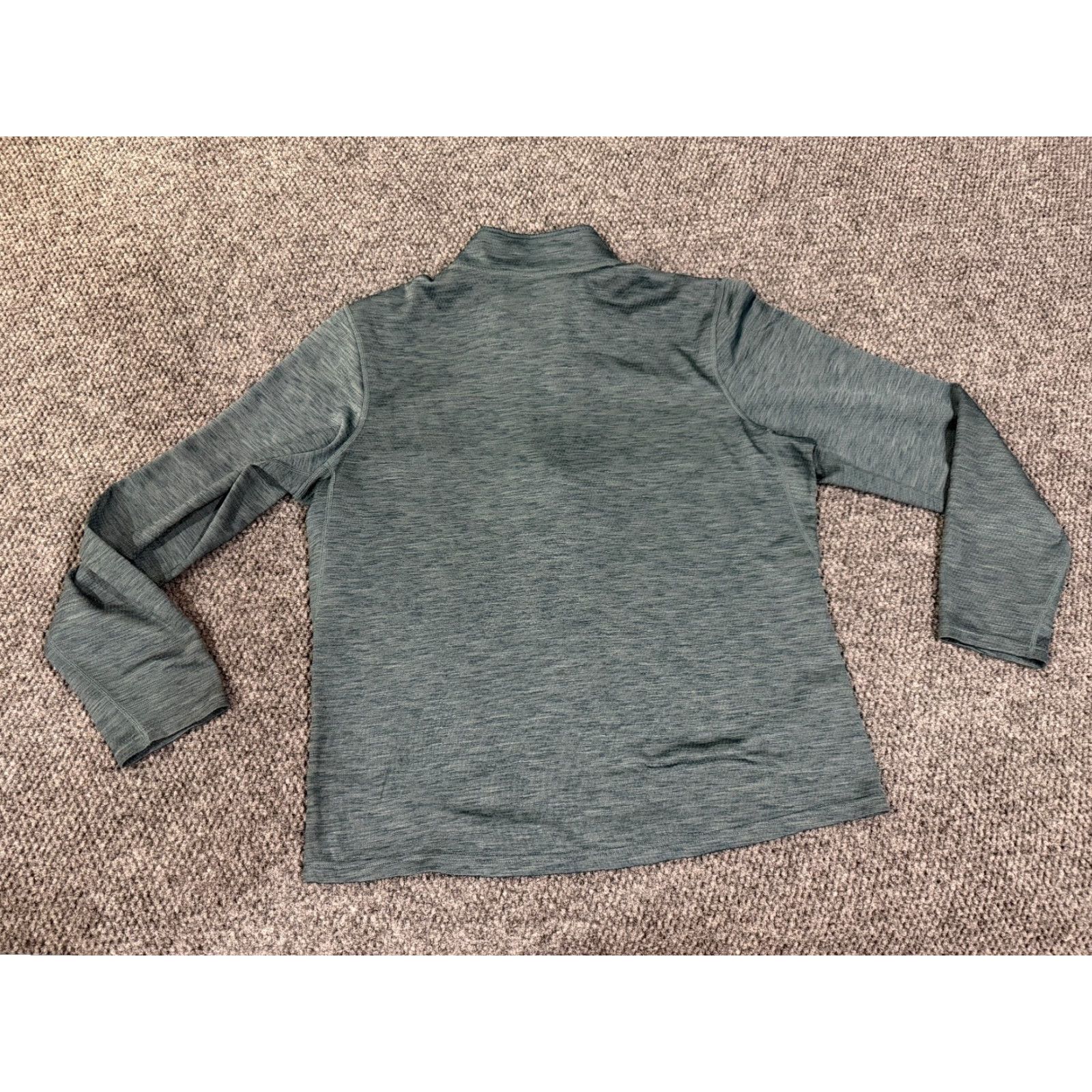 Vintage REI Pullover Shirt Mens L Green Long Sleeve Fleece Logo Quarter Zip Outdoor Activewear Regular Image: N/A Size US L / EU 52-54 / 3 - 7 Thumbnail
