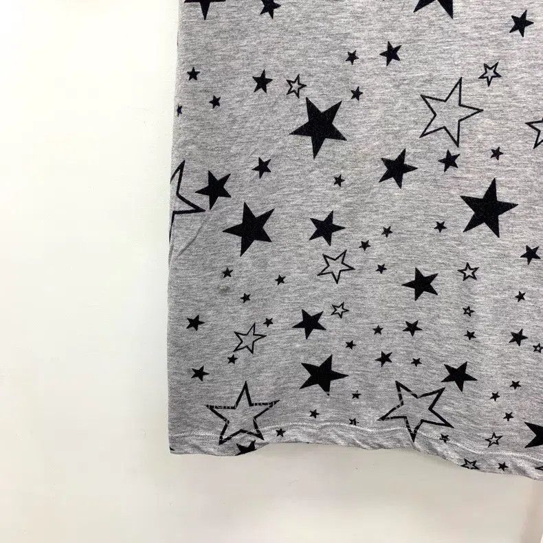 Saint Laurent Paris Saint Laurent Paris Gray Five-Pointed Star Printed Cotton Size US XS / EU 42 / 0 - 4 Thumbnail