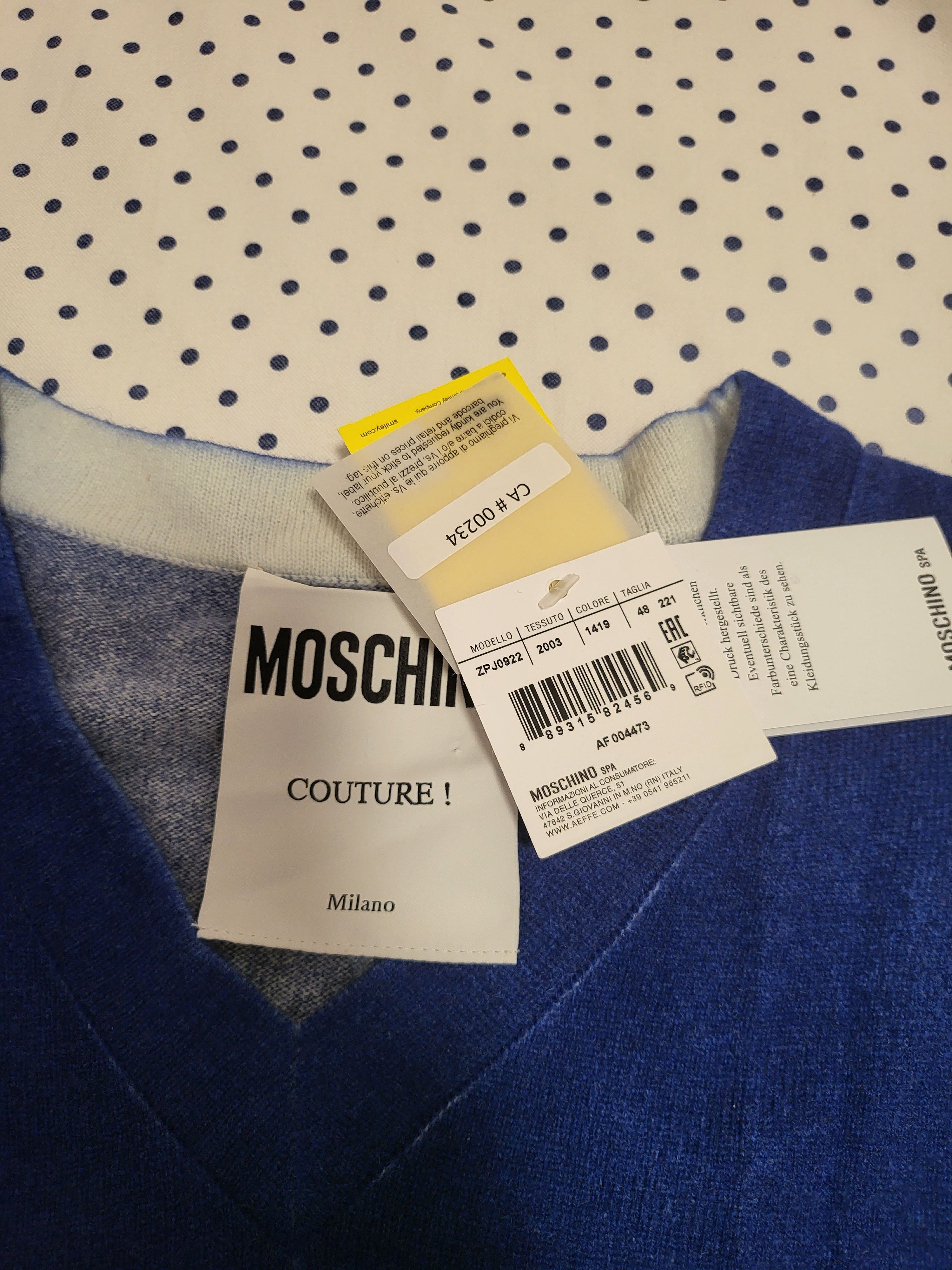 Moschino Dégradé Emoji Logo Sweater Size US M / EU 48-50 / 2 - 4 Thumbnail