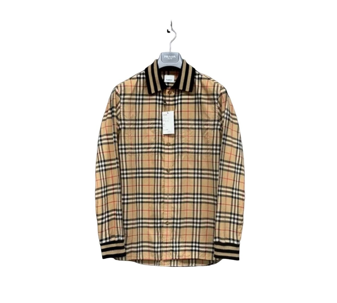 Burberry Burberry Wool Trim Vintage Check Shirt Size S Size US S / EU 44-46 / 1 - 1 Thumbnail