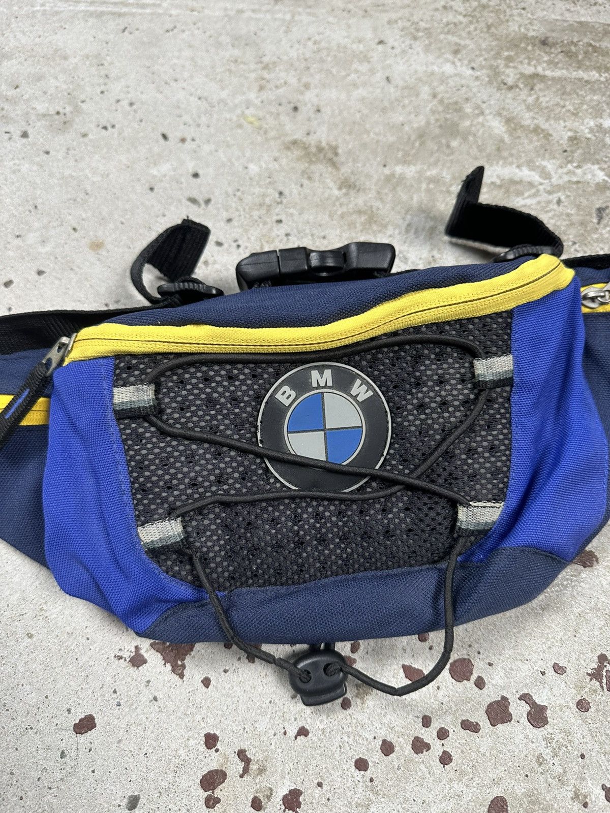BMW Vintage Y2K BMW Big Logo Waist Bag Rare Size ONE SIZE - 4 Thumbnail