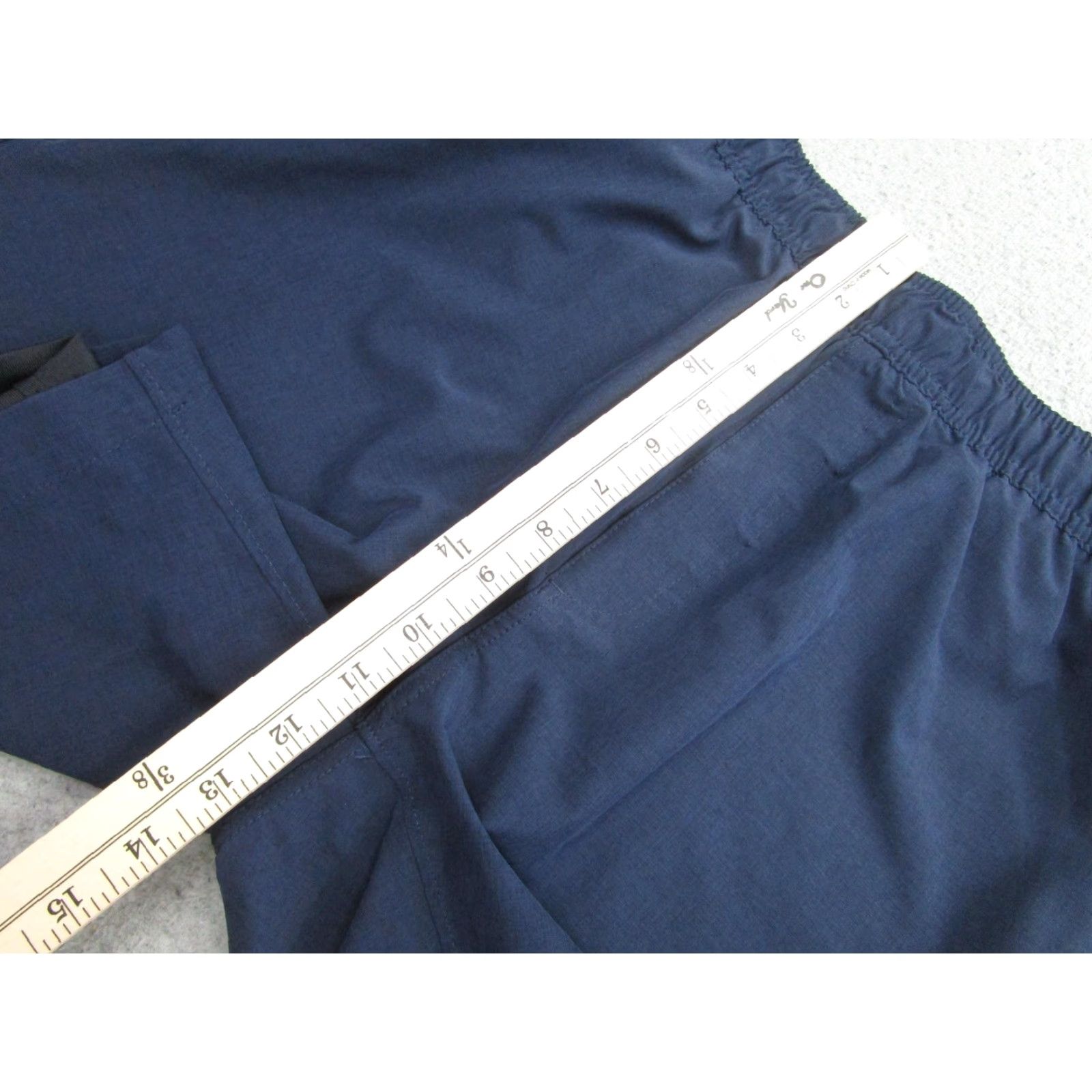 Onia Onia Shorts Mens Medium Blue 2-in-1 Lined Running Training Quick Dry Zip Pocket Size US 31 - 5 Thumbnail