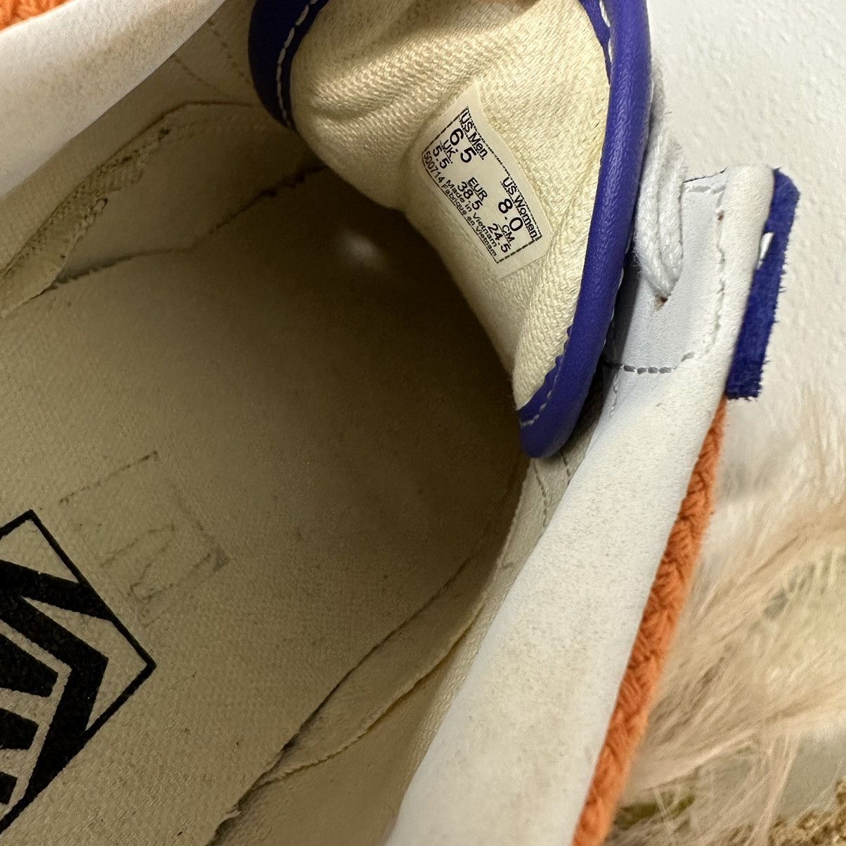 Vans Vans P&C Royal Blue Apricot Buff Size 6.5 Men’s Size US 6.5 / EU 39-40 - 11 Thumbnail