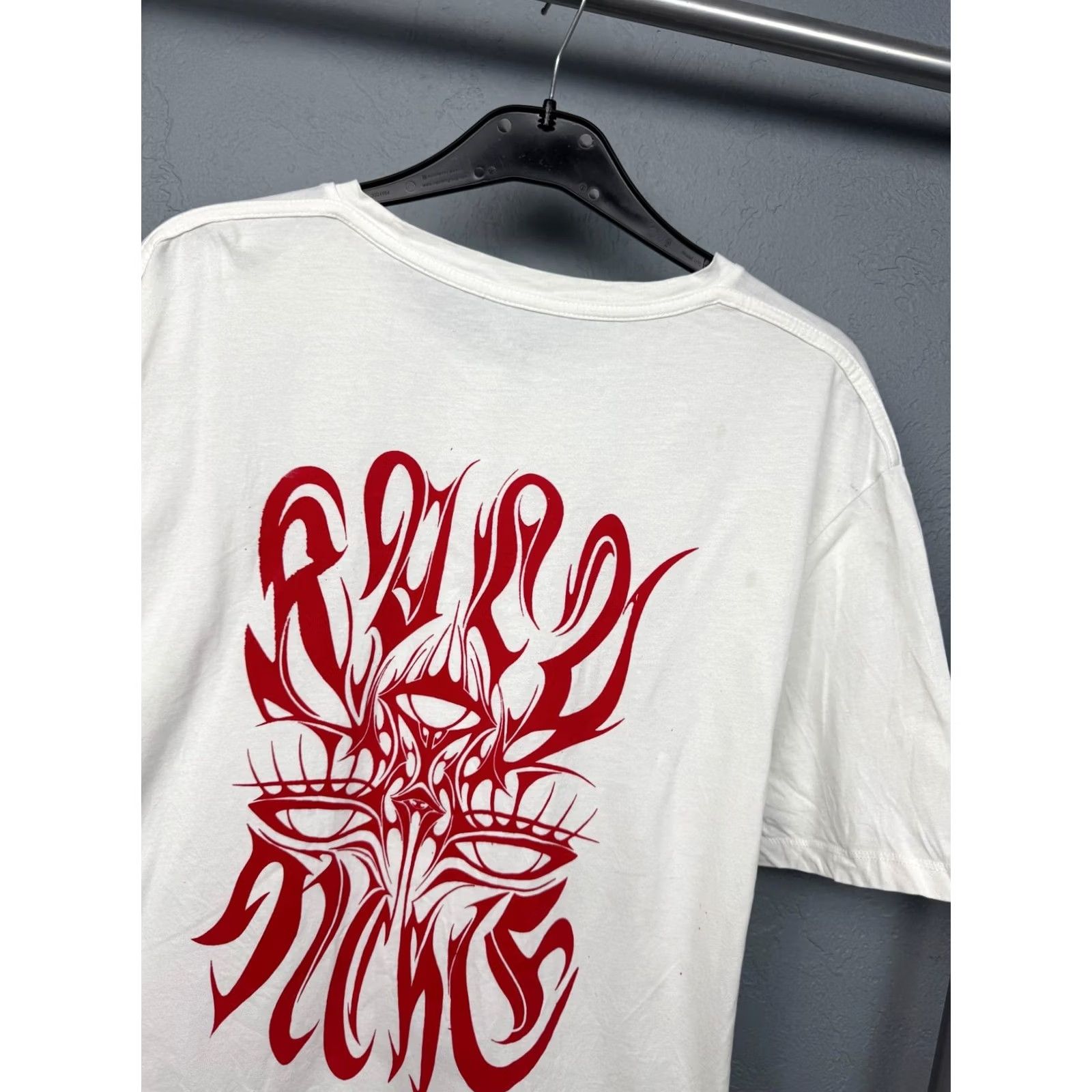 Allsaints AllSaints Mens Crew Neck T-Shirt XXL White Cotton Graphic Print Short Sleeve Crew Neck Shirt Men/Adults XS-NUX Size US XXL / EU 58 / 5 - 2 Thumbnail