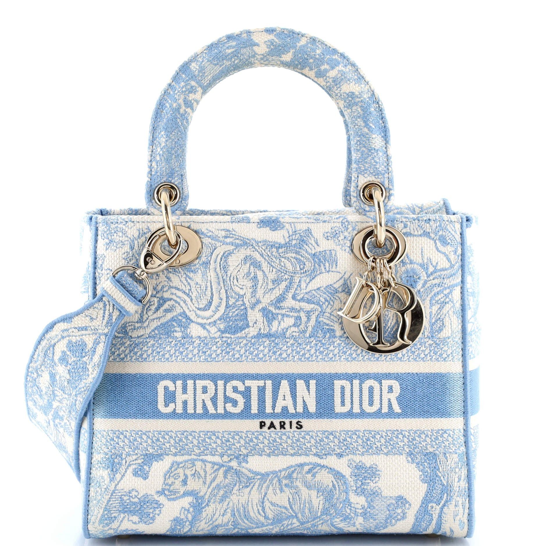 Dior Toile de Jouy Lady D-Lite Bag Size ONE SIZE - 1 Thumbnail