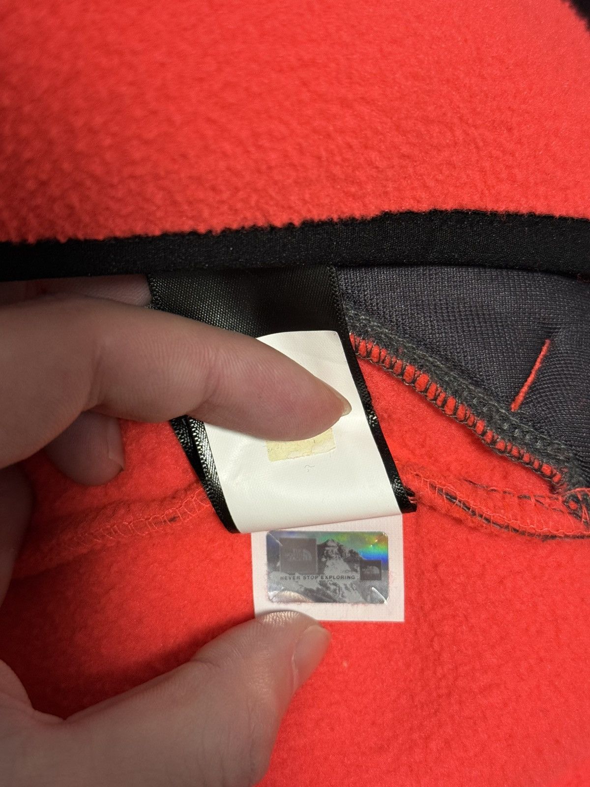 The North Face Supreme tnf the north face RTG fleece jacket bright red Size US L / EU 52-54 / 3 - 8 Thumbnail
